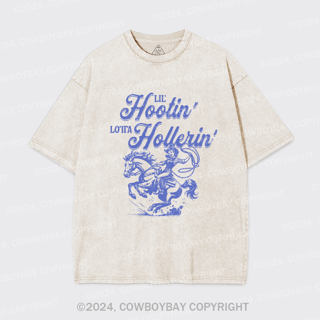 Hootin' Leads To Hollerin' Garment-dye Tees