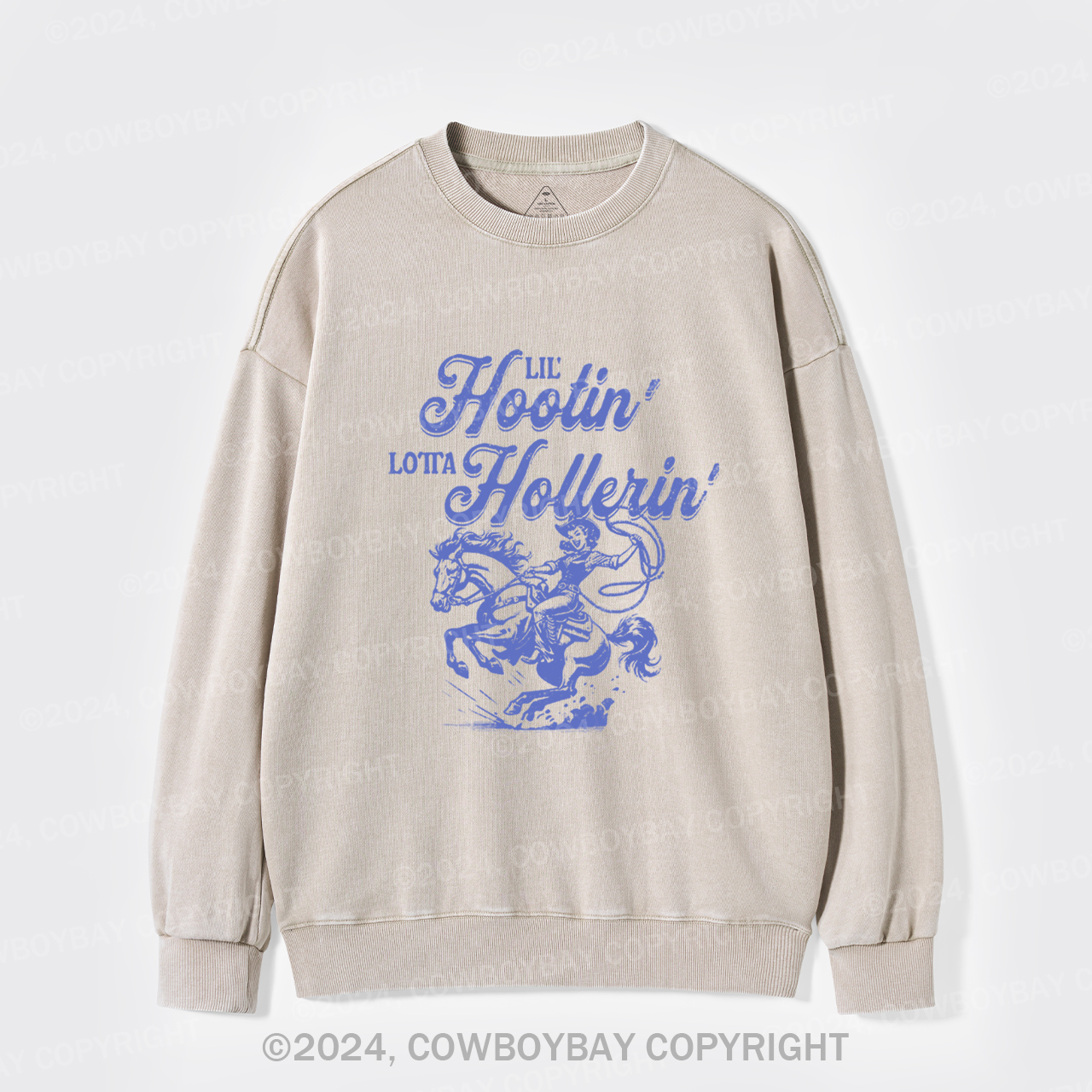 Hootin' Leads To Hollerin' Washed Sweatshirts