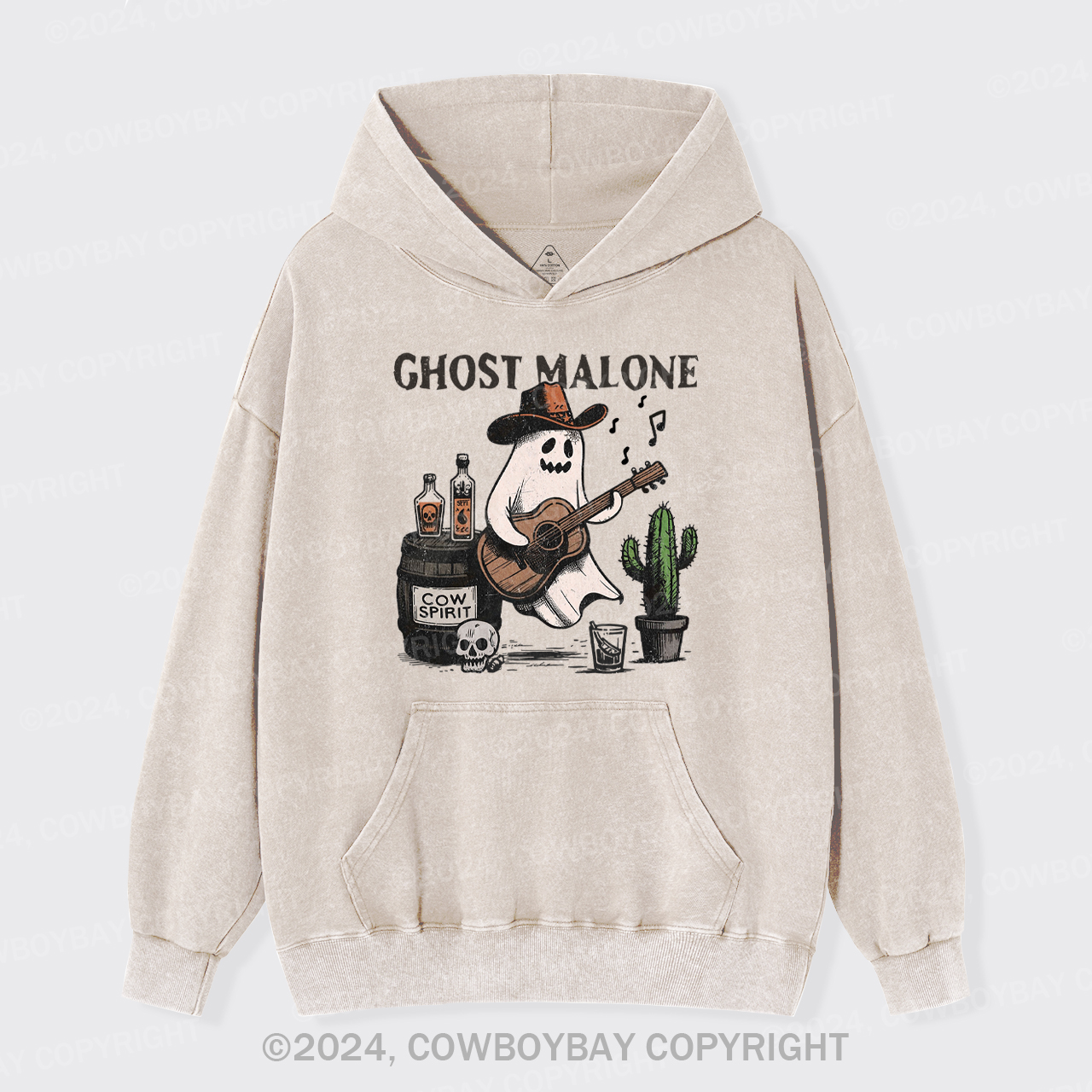 Sit Down And Listen To Me Play Garment-Dye Hoodies