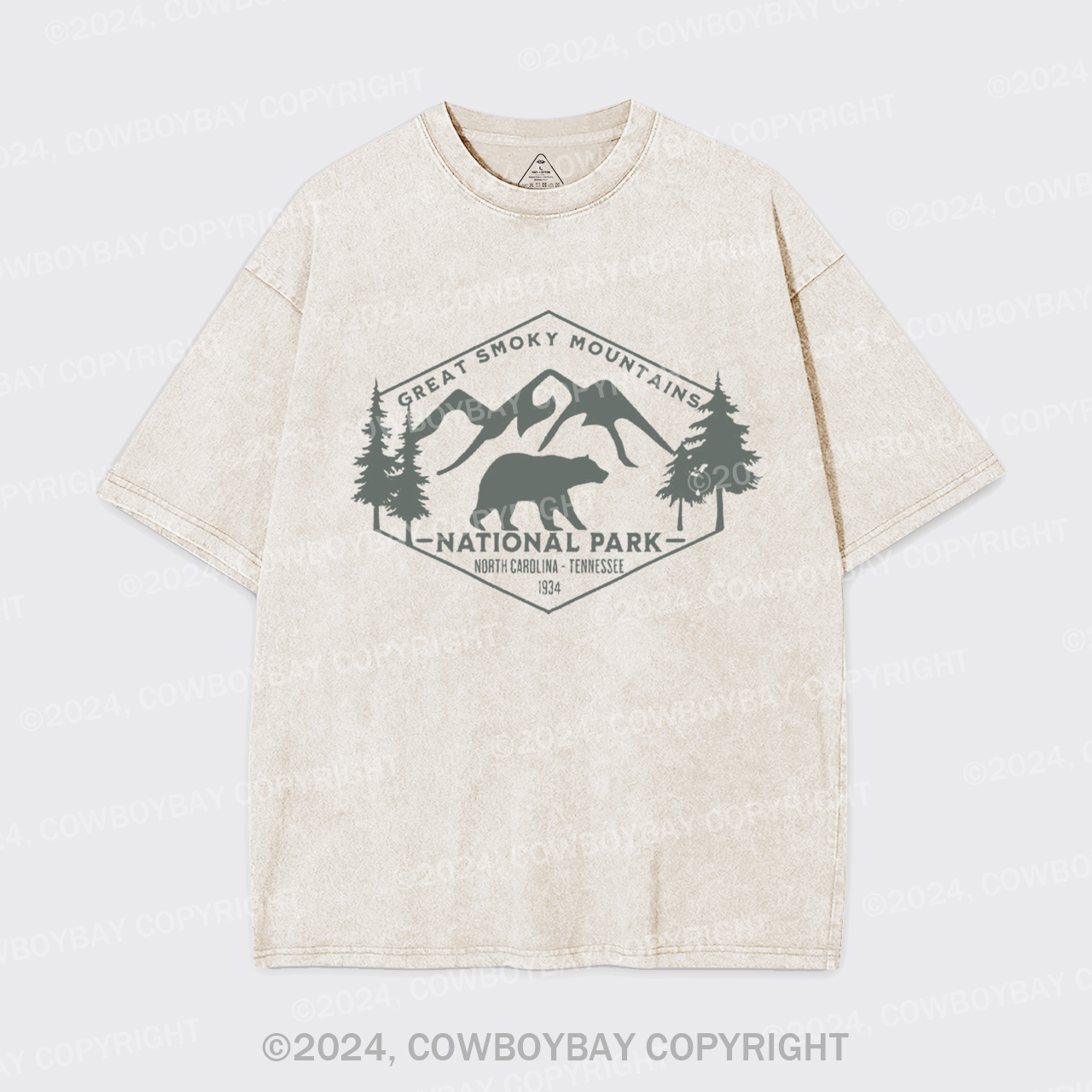 Great Smoky Mountains Garment-dye Tees