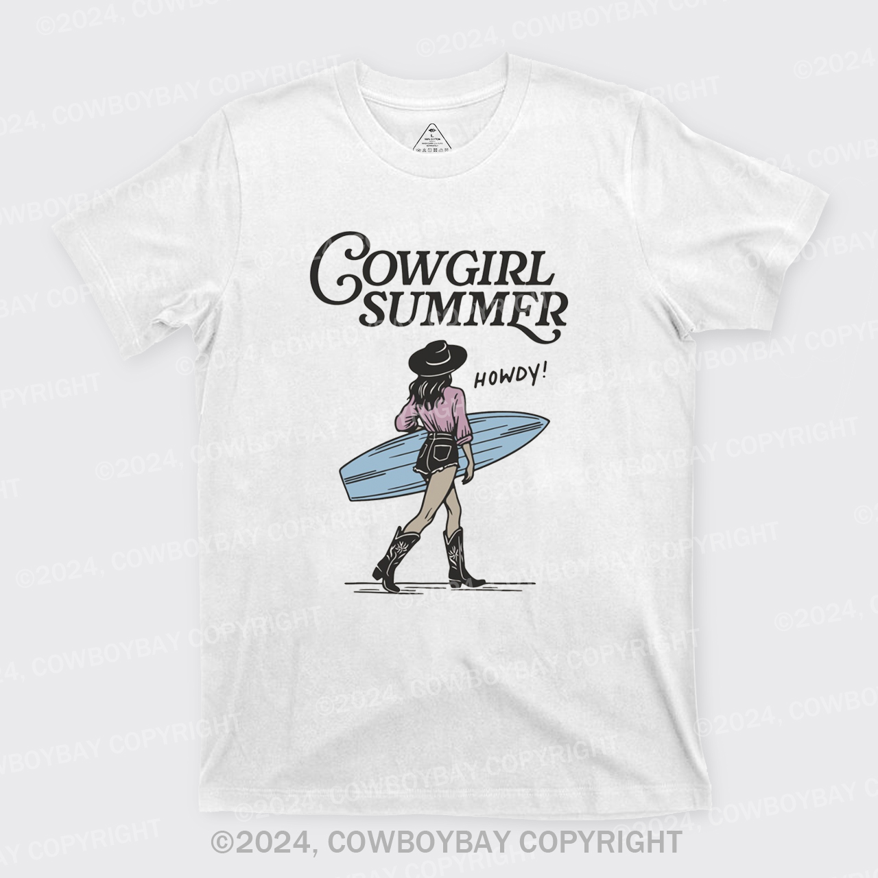 Western Summer Cowgirl Bachelorette Party T-Shirts