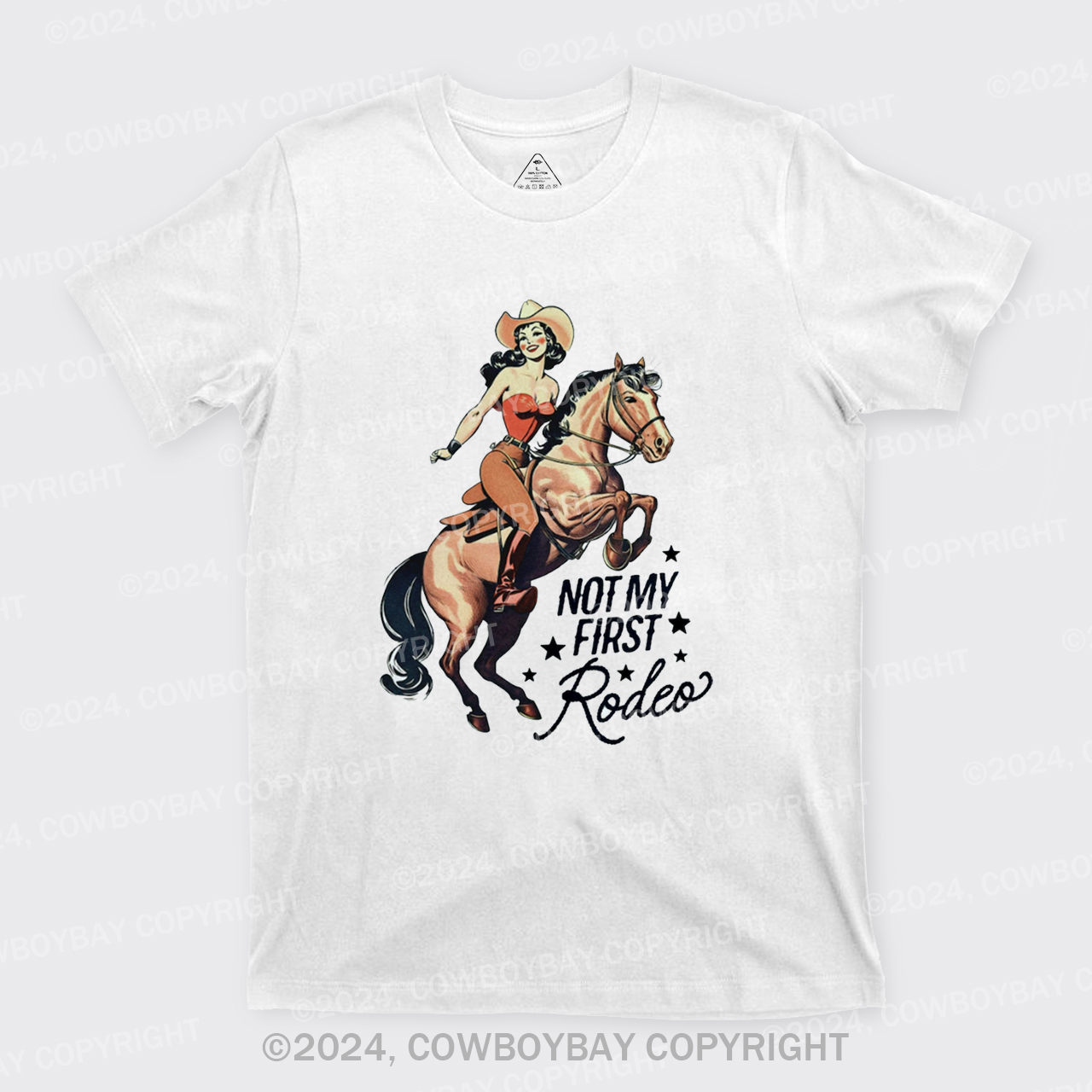 Retro Rodeo Cowgirl T-Shirts