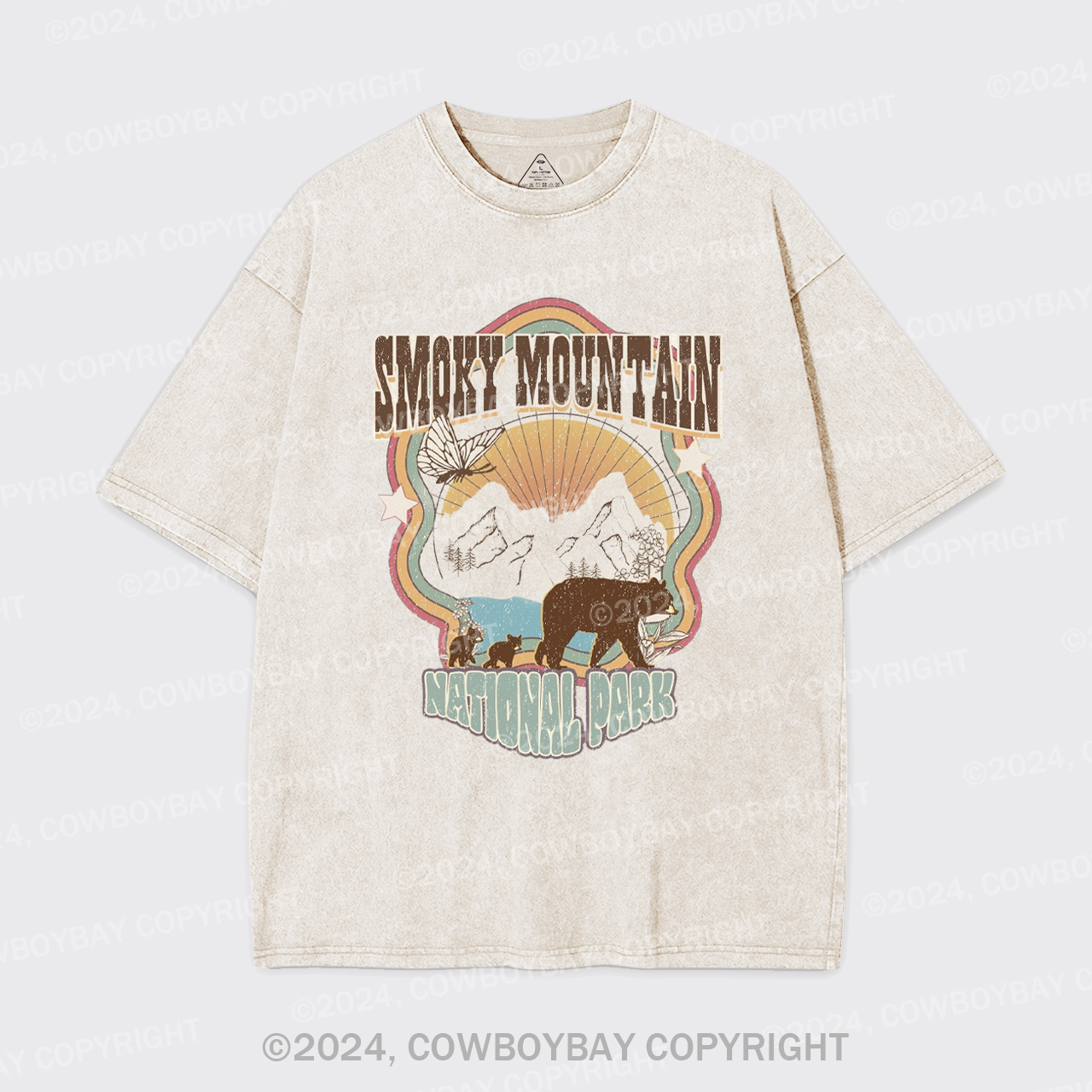 Smoky Mountains National Park Garment-dye Tees