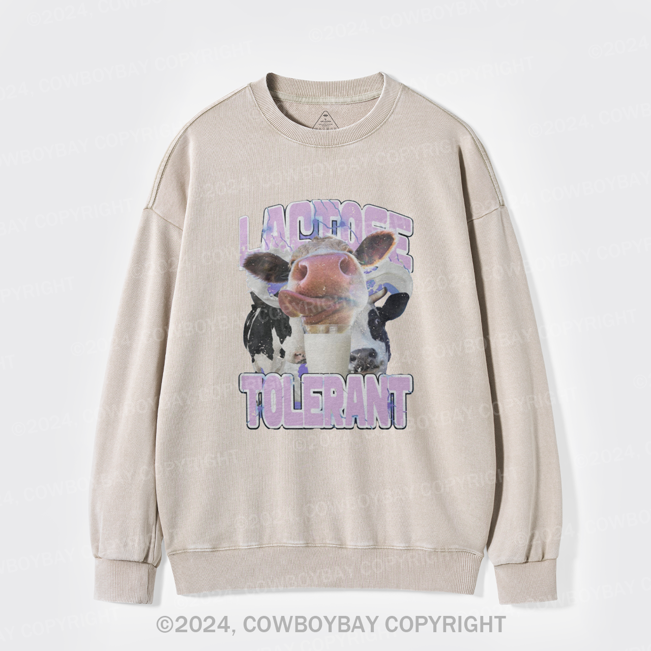 Lactose Tolerant Vintage Washed Sweatshirts