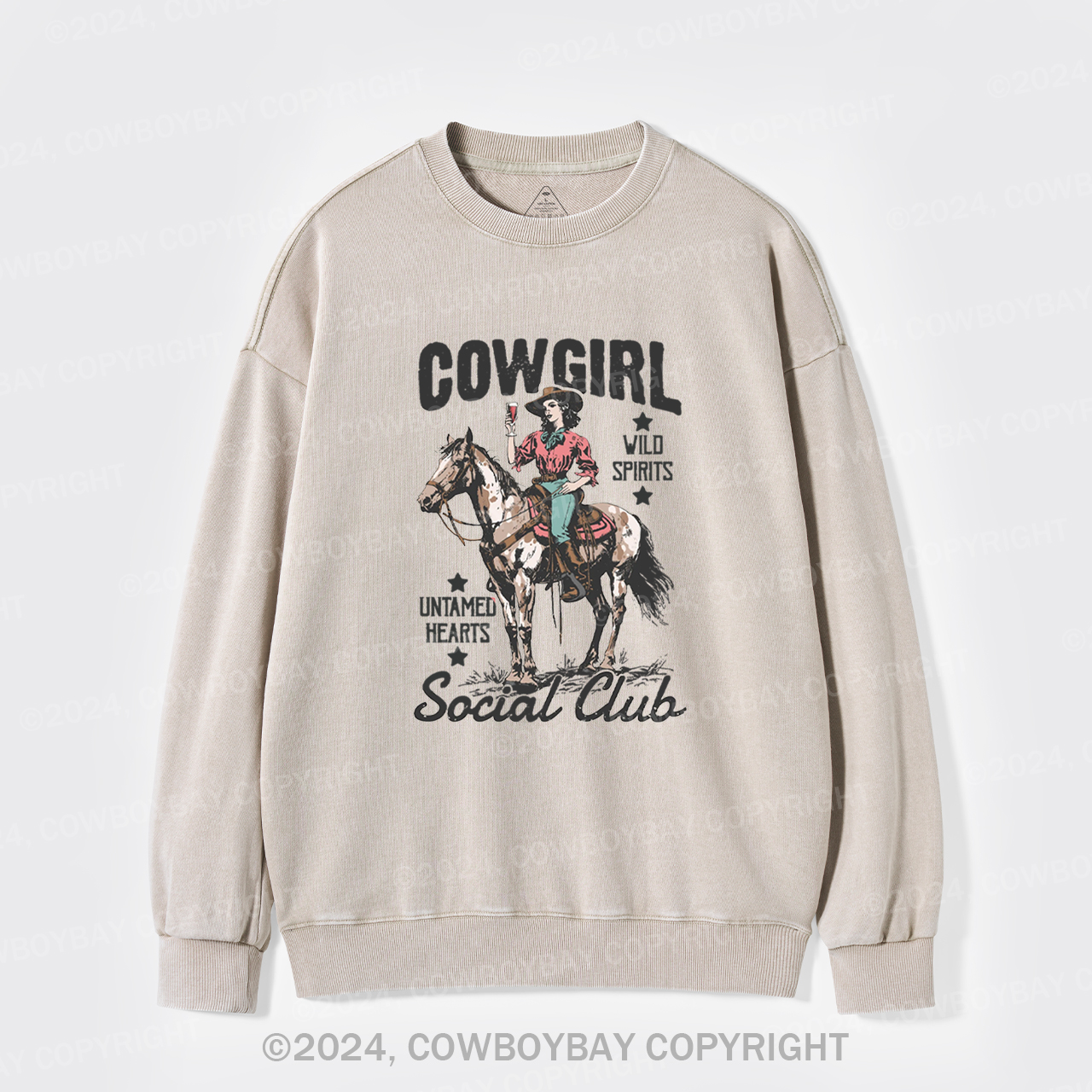 Cowgirl Social Club Washed Sweatshirts