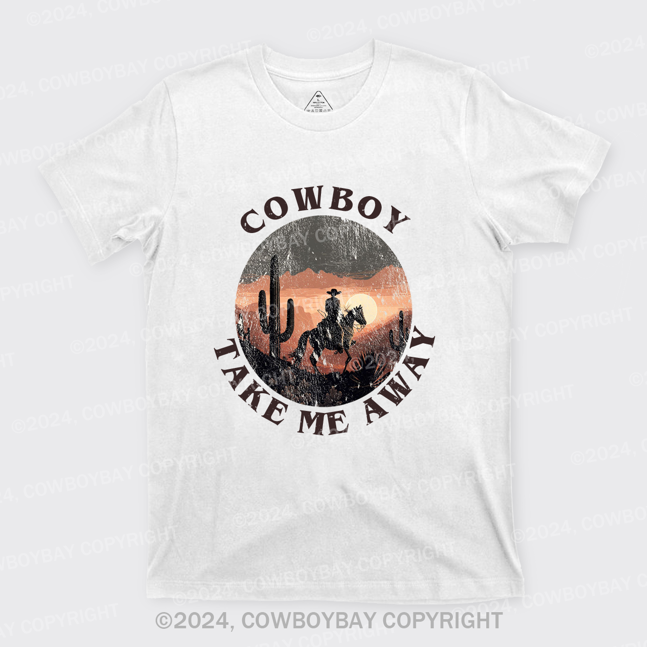 Cowboy Take Me Away Cute Farm T-Shirts