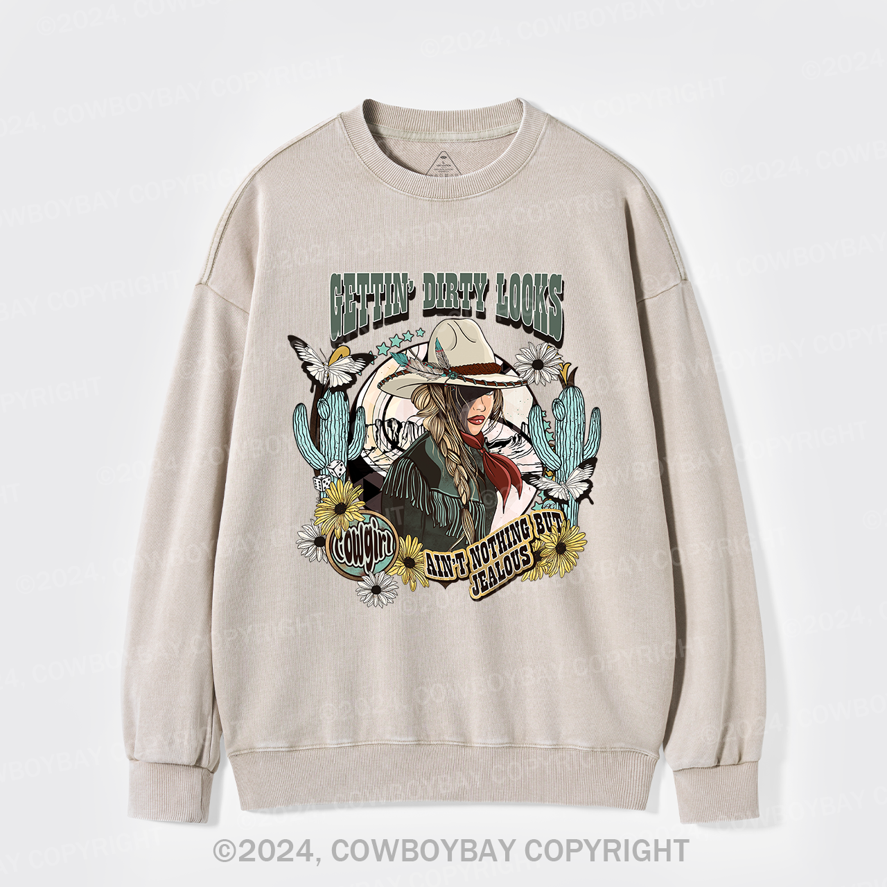 Gettin' Dirty Looks Washed Sweatshirts