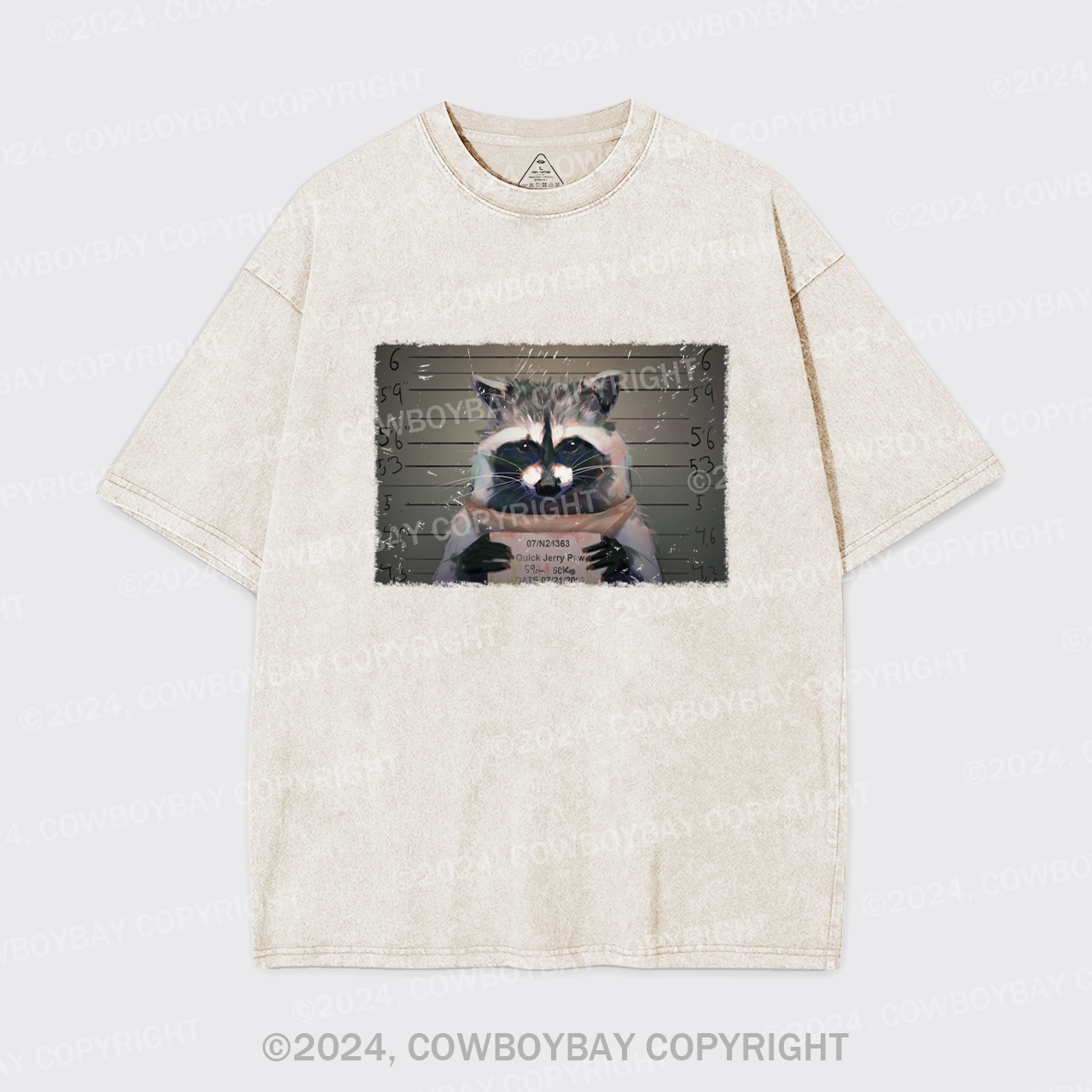 The Captive Raccoon Killer Garment-dye Tees