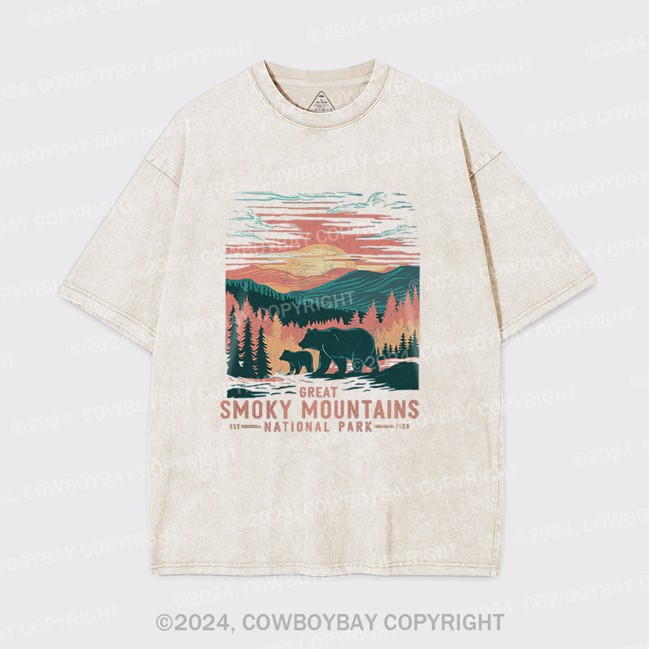 Tennessee Vacation Trip Garment-dye Tees