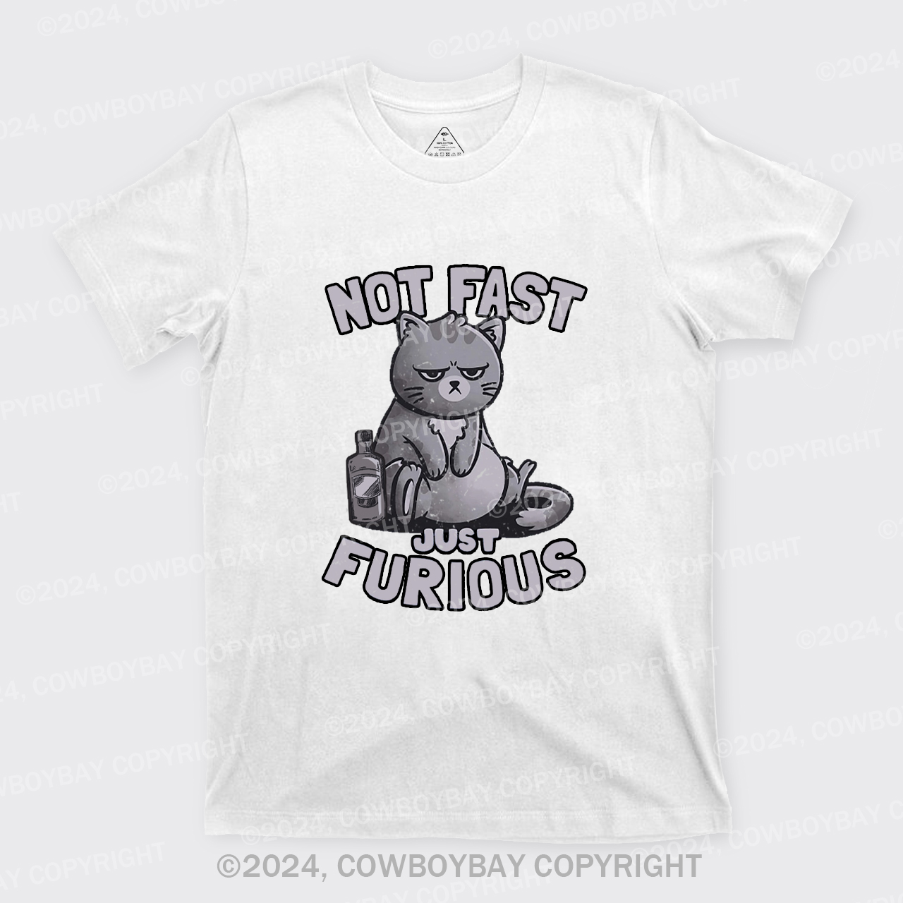 Not Fast Just Furious Cat T-Shirts