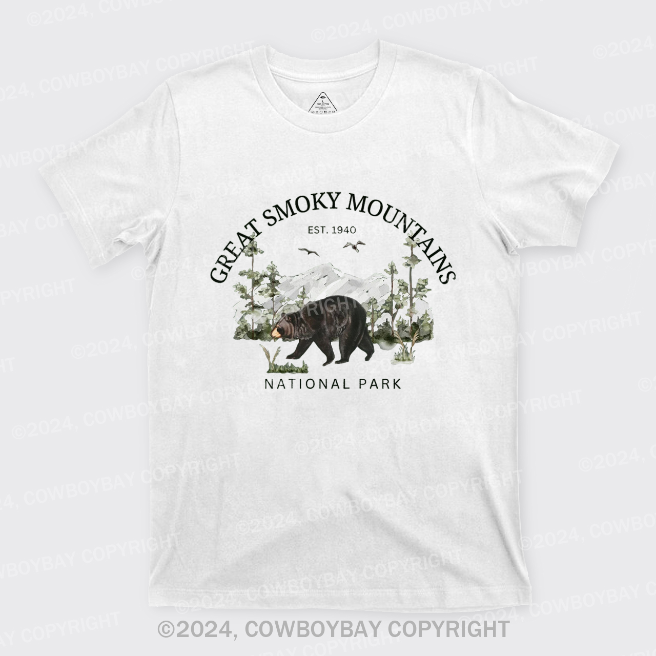 Great Smoky Mountains National Park EST.1940 T-Shirts