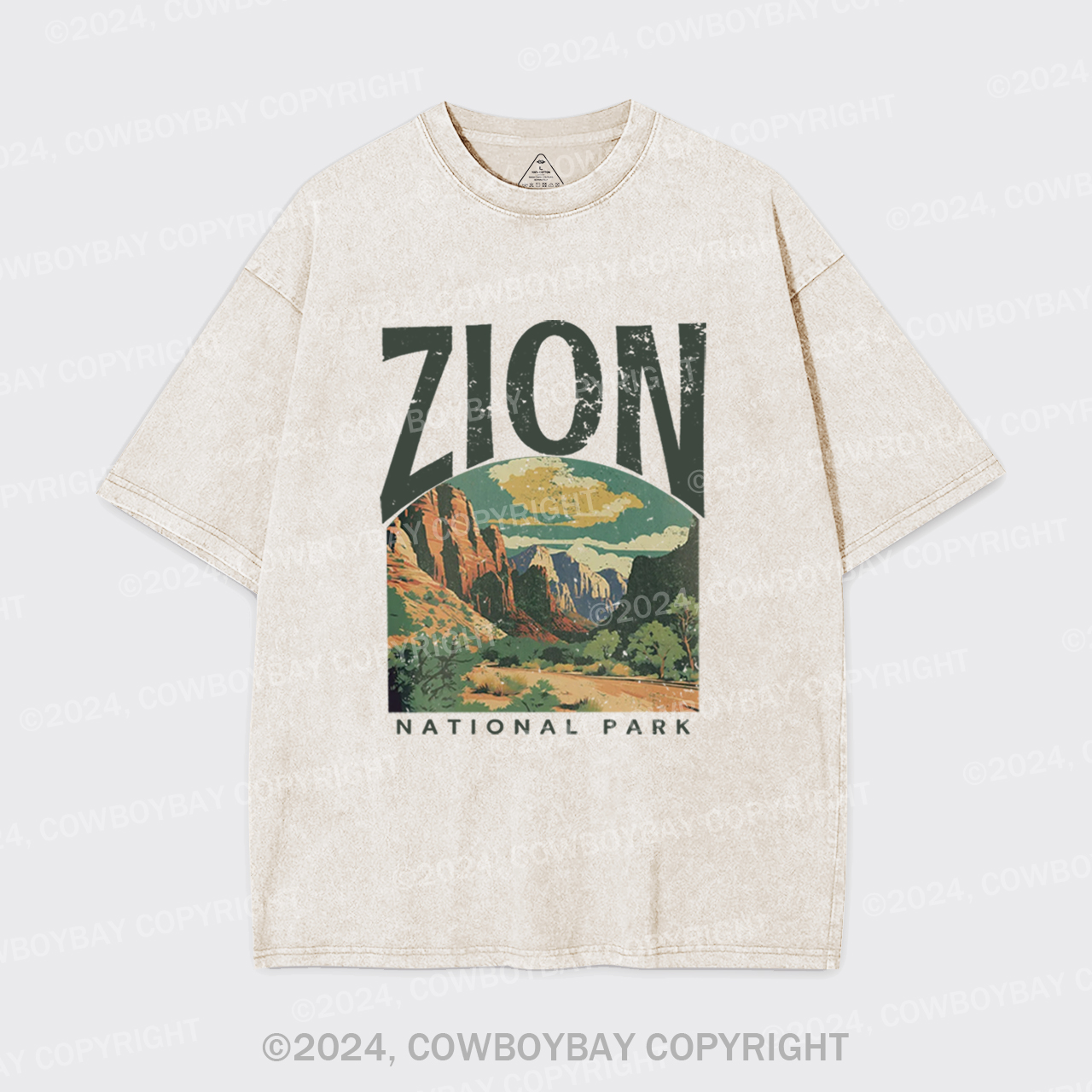 Zion National Park Garment-dye Tees