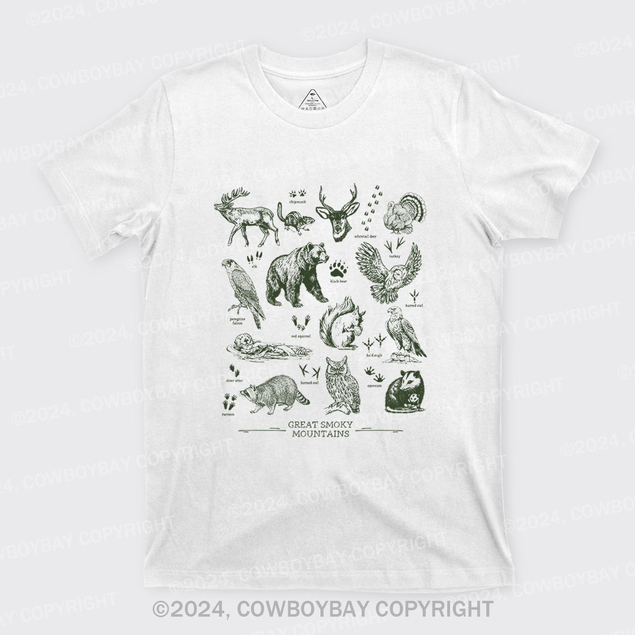 Tennessee National Park Wildlife T-Shirts