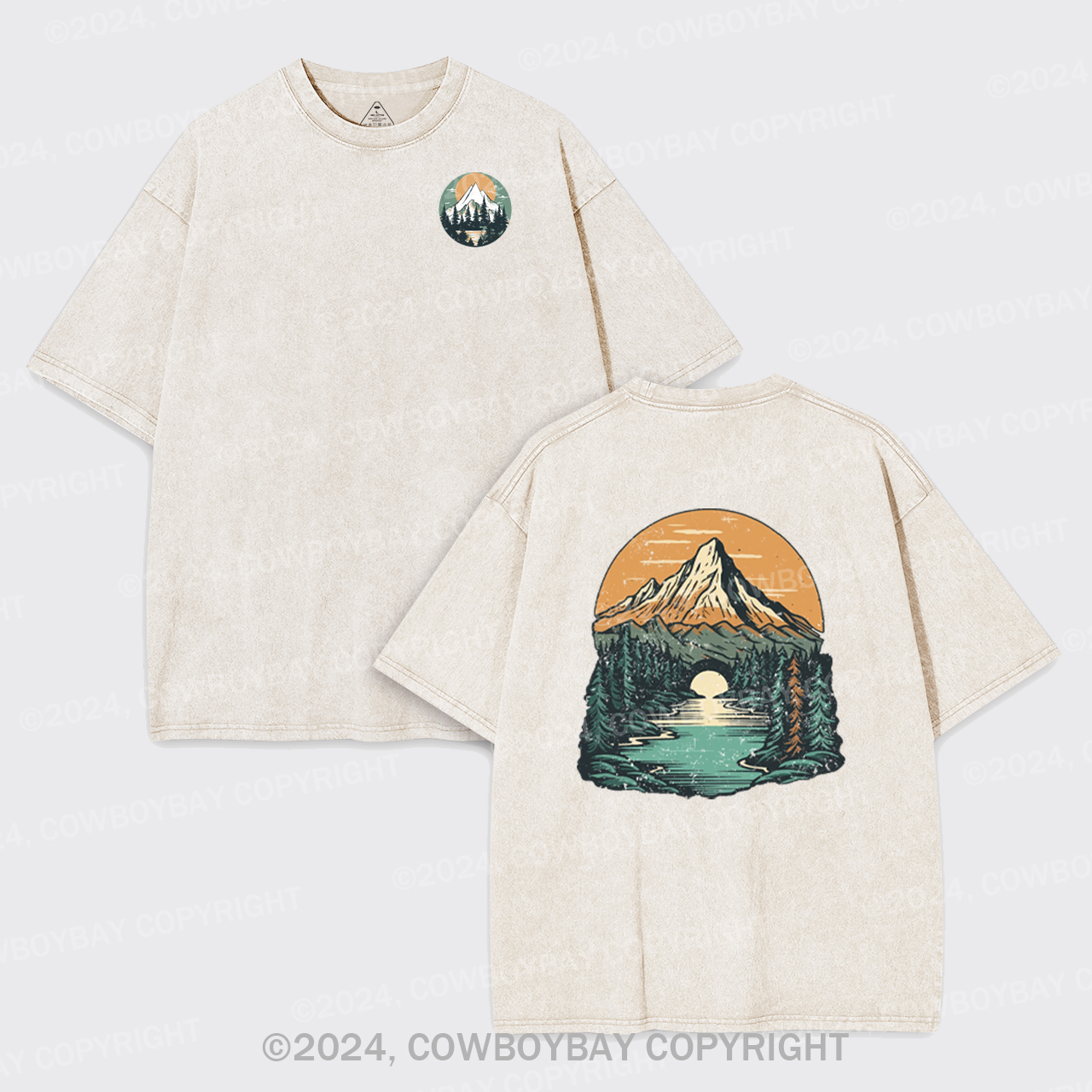 Tennessee National Park Forest Exploring Garment-dye Tees