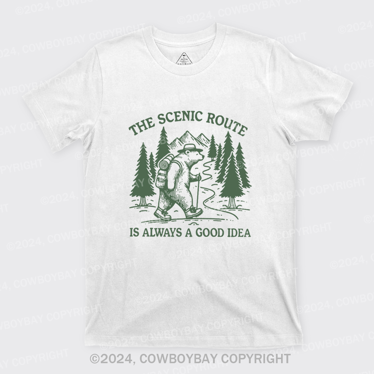 The Scenic Route Is Always A Good Idea T-Shirts