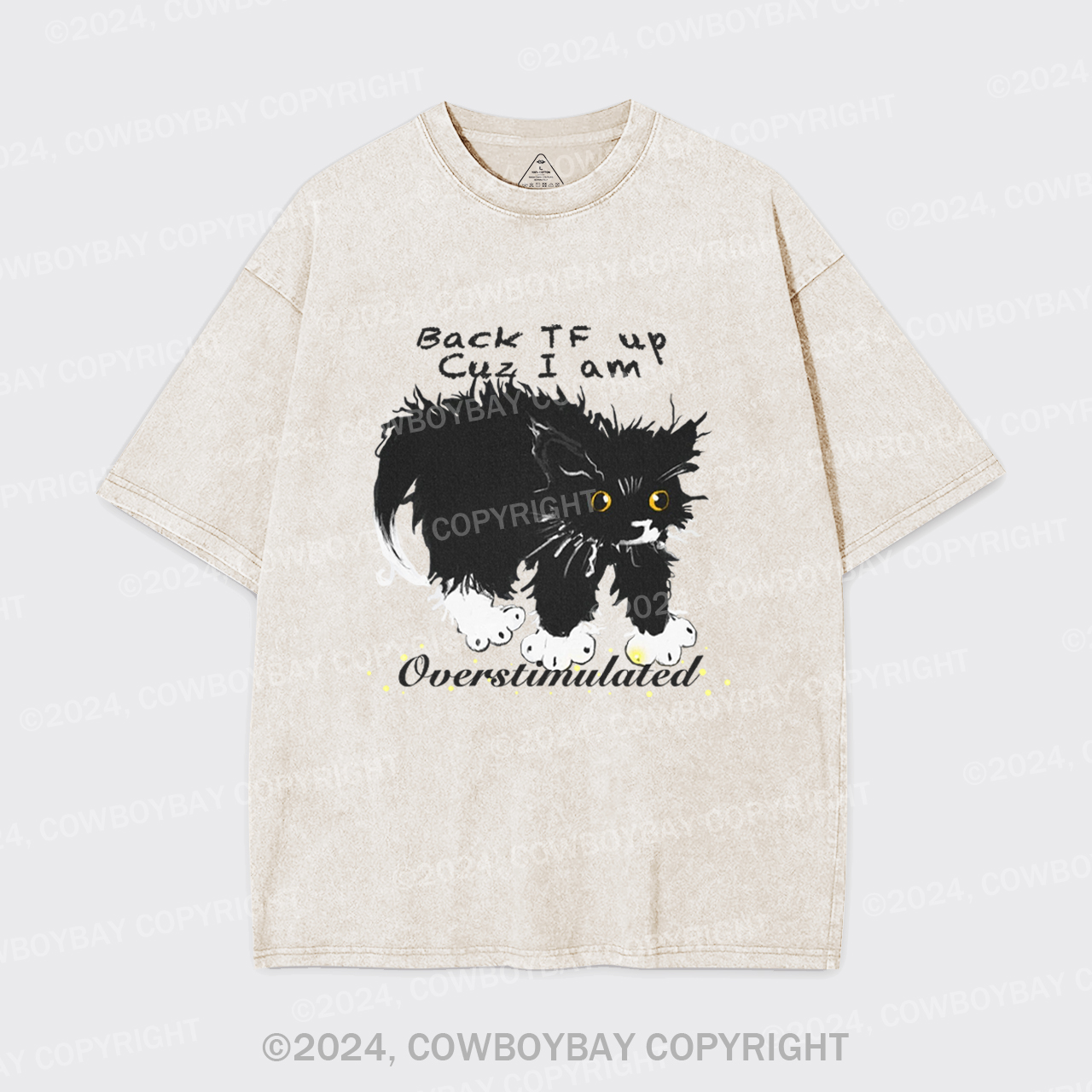 Overstimulated Garment-dye Tees