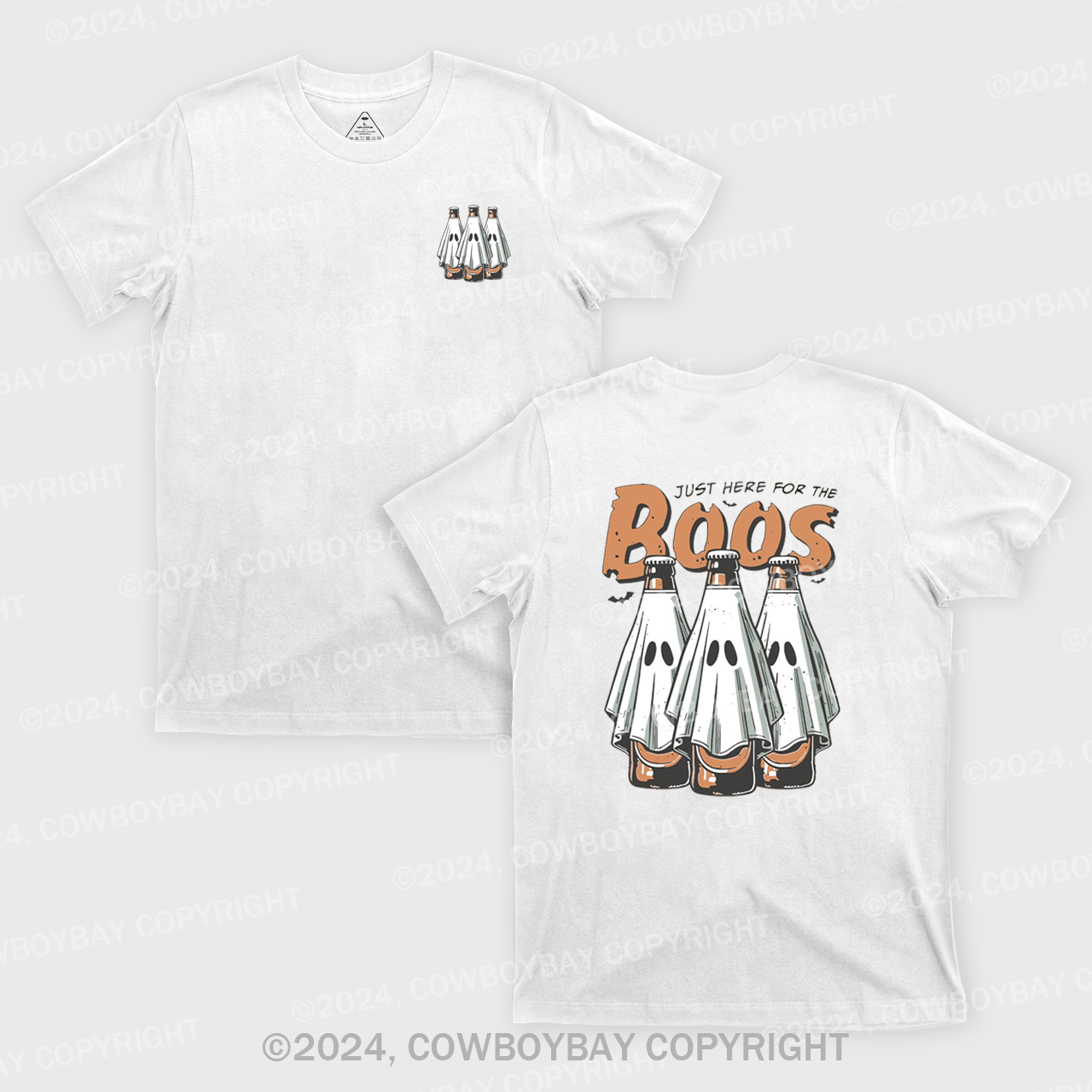 Halloween Just Here For The Boos T-Shirts