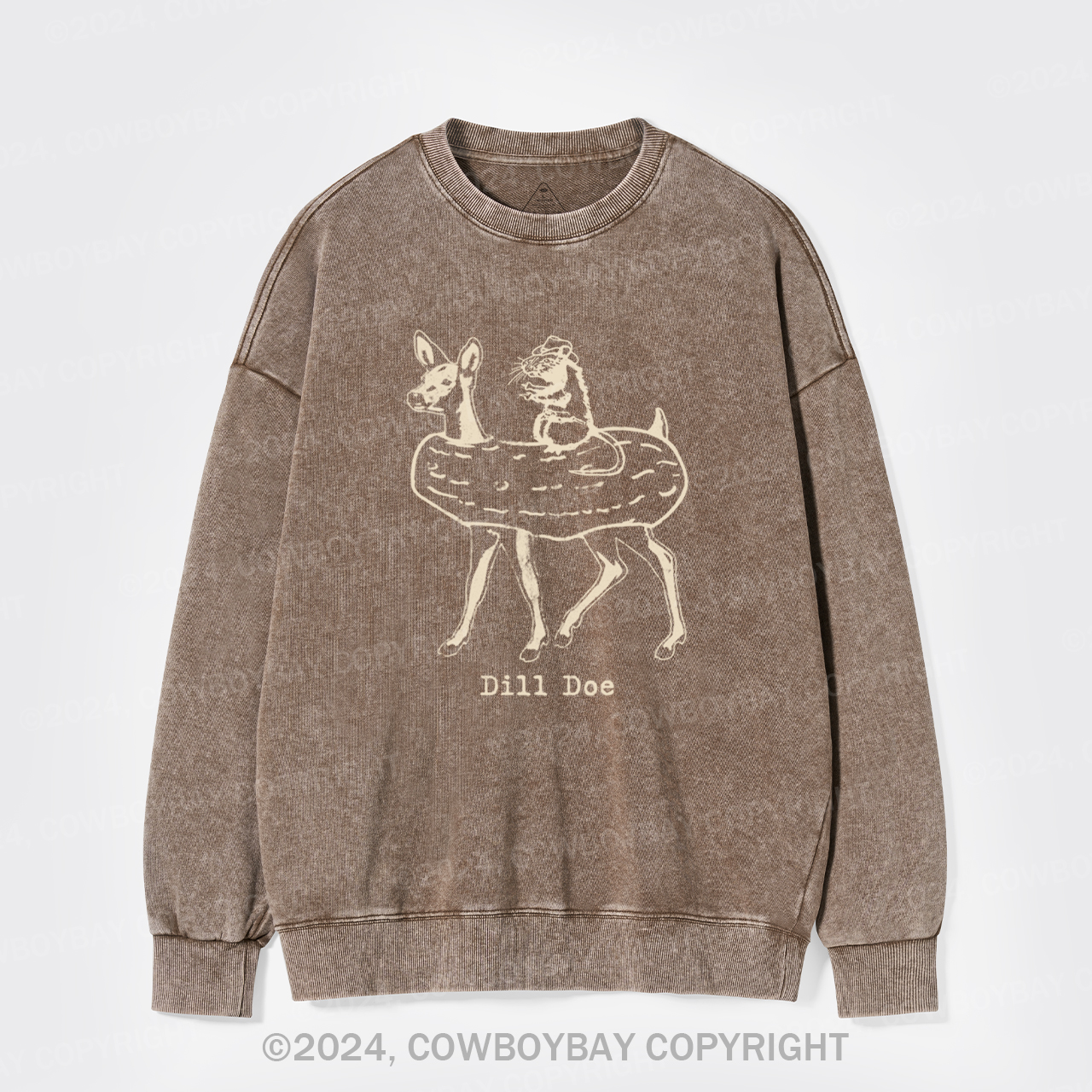 Dill Doe Washed Sweatshirts