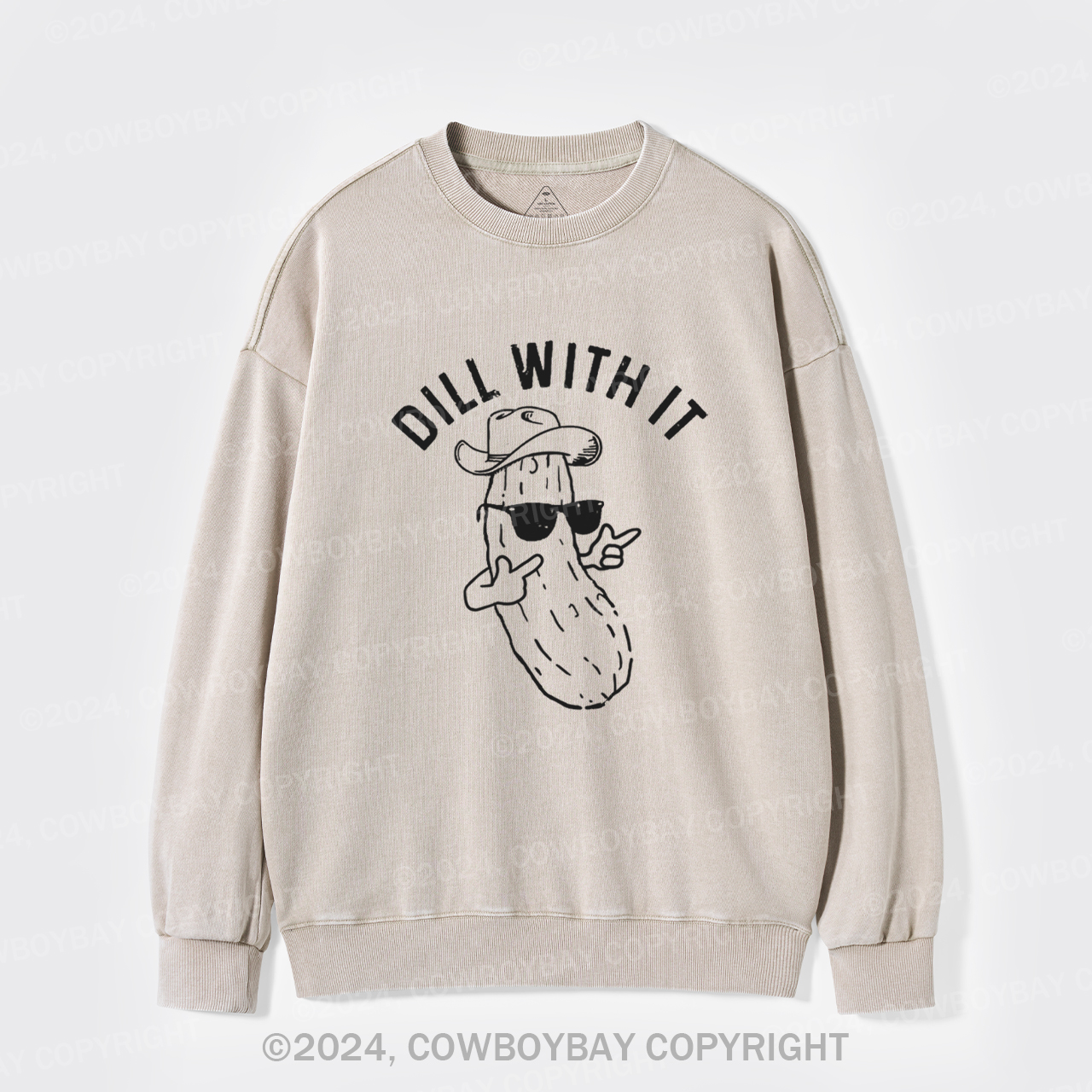Dill With It Washed Sweatshirts