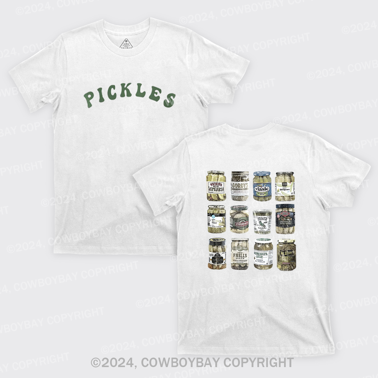 Canned Pickles Lovers Vintage T-Shirts