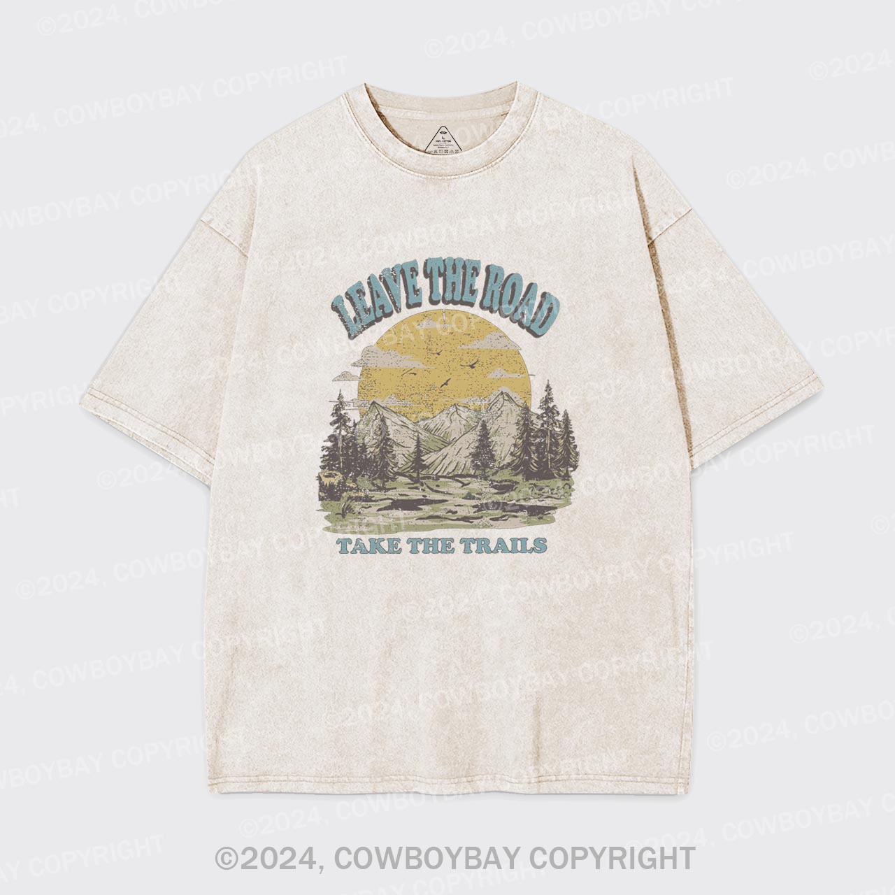 Leave the Road Take Trails Garment-dye Tees