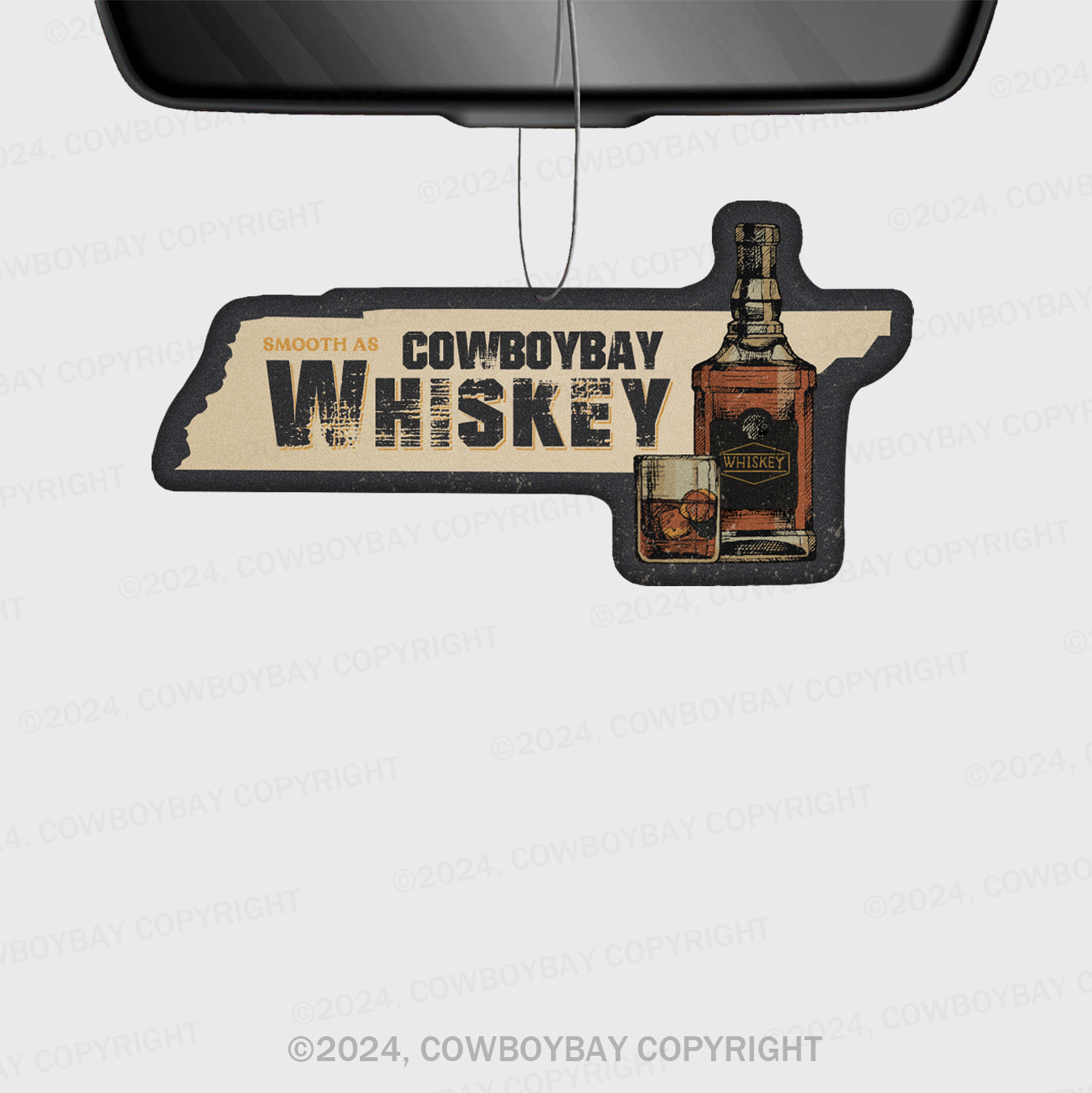 Smooth As Whisky Car Air Freshener