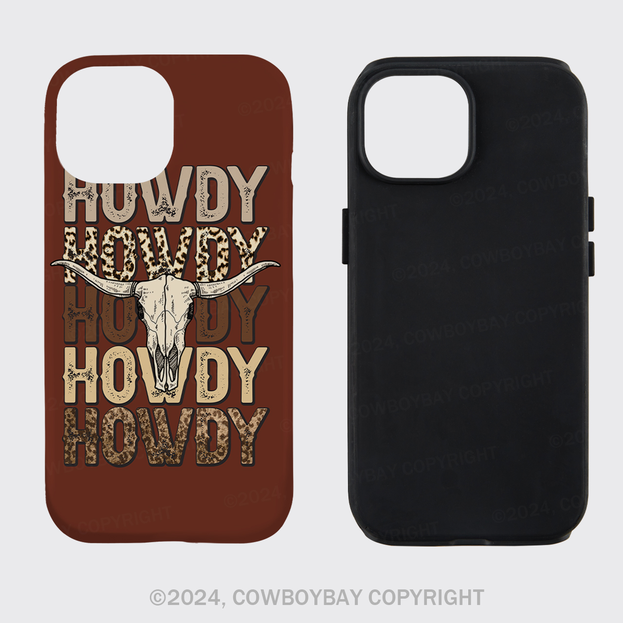Howdy Lightening Longhorn Phone Case