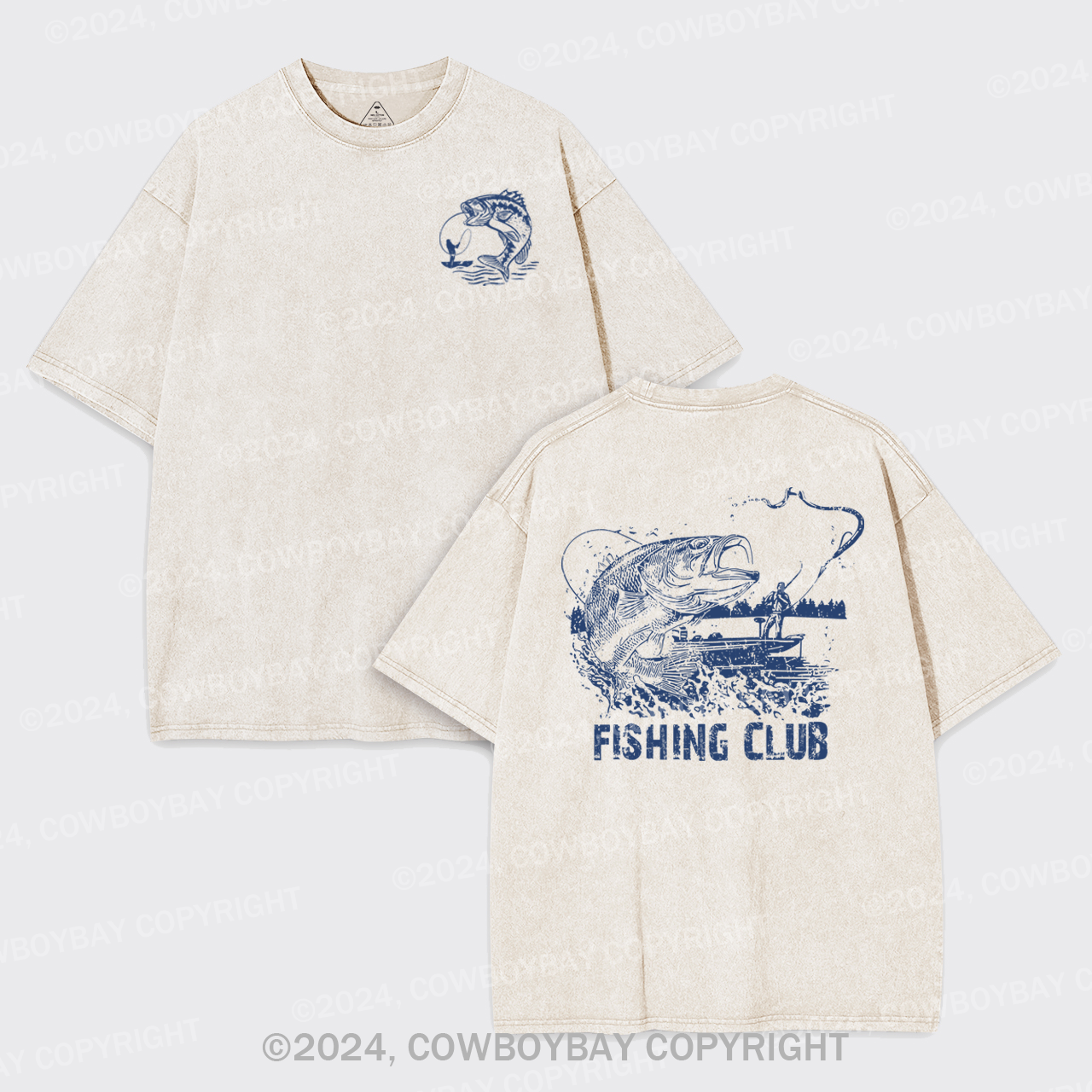 Fishing Club Garment-dye Tees