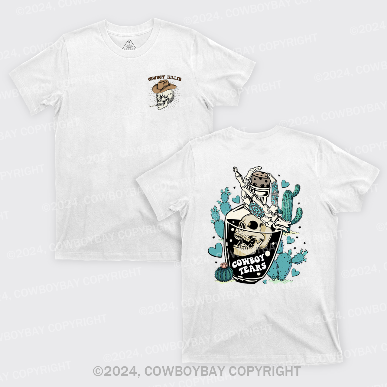 Western Turquoise Jewelry T-Shirts