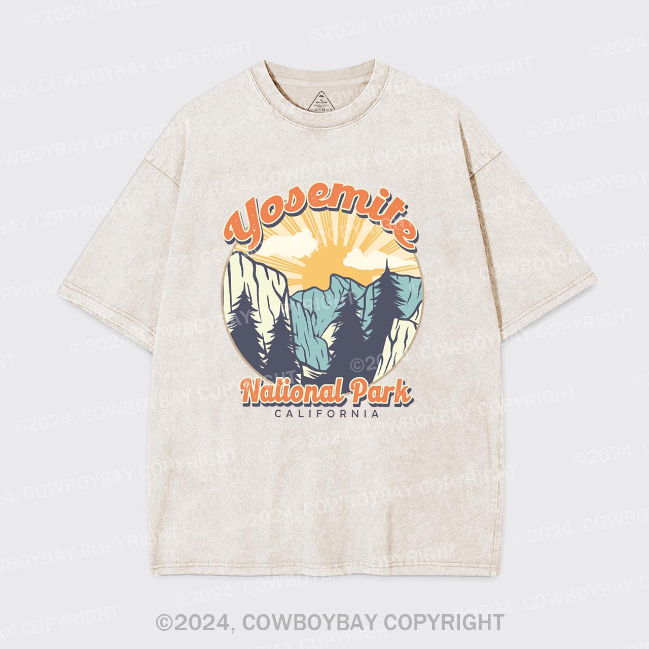 Yosemite National Park Garment-dye Tees