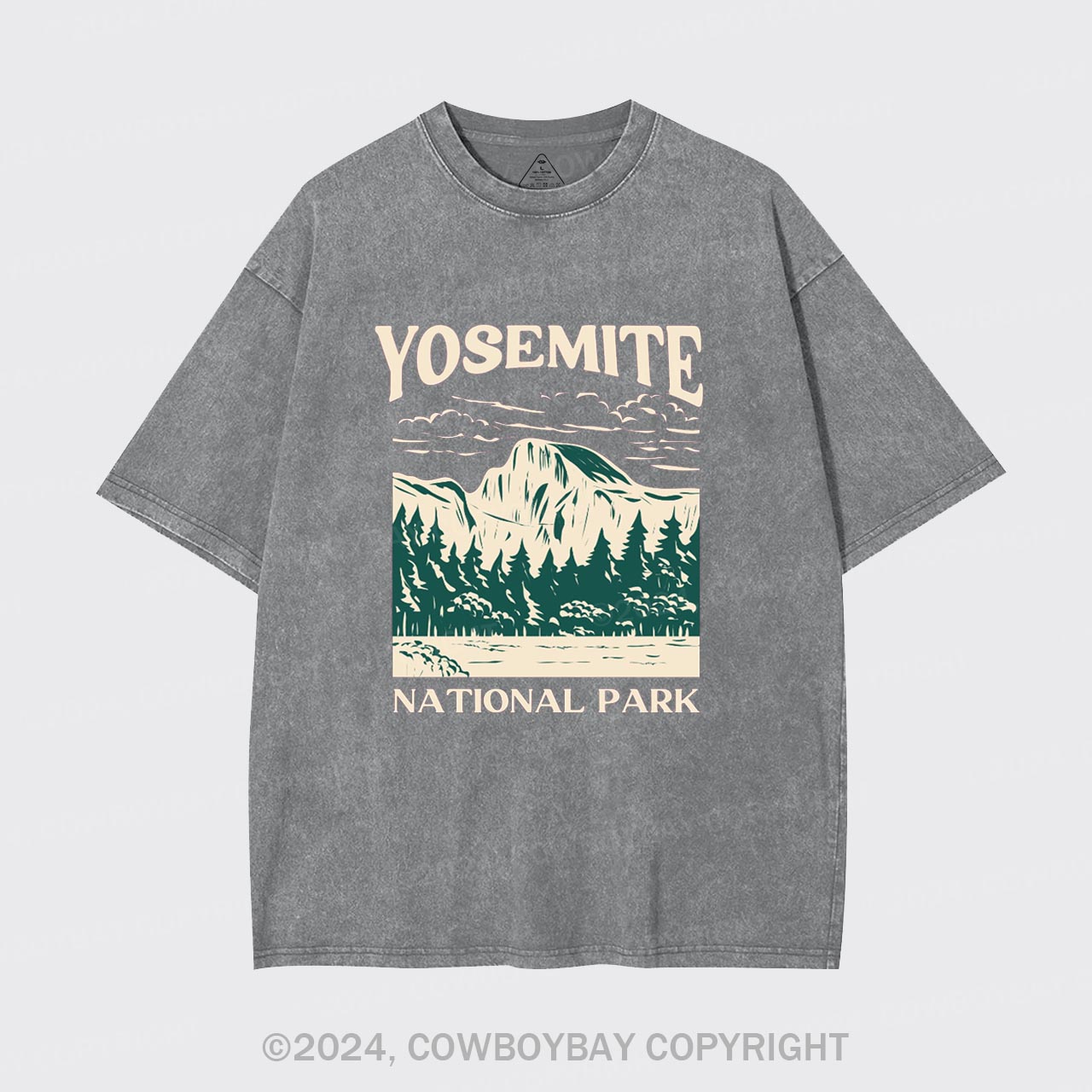 Yosemite Hiking Garment-dye Tees