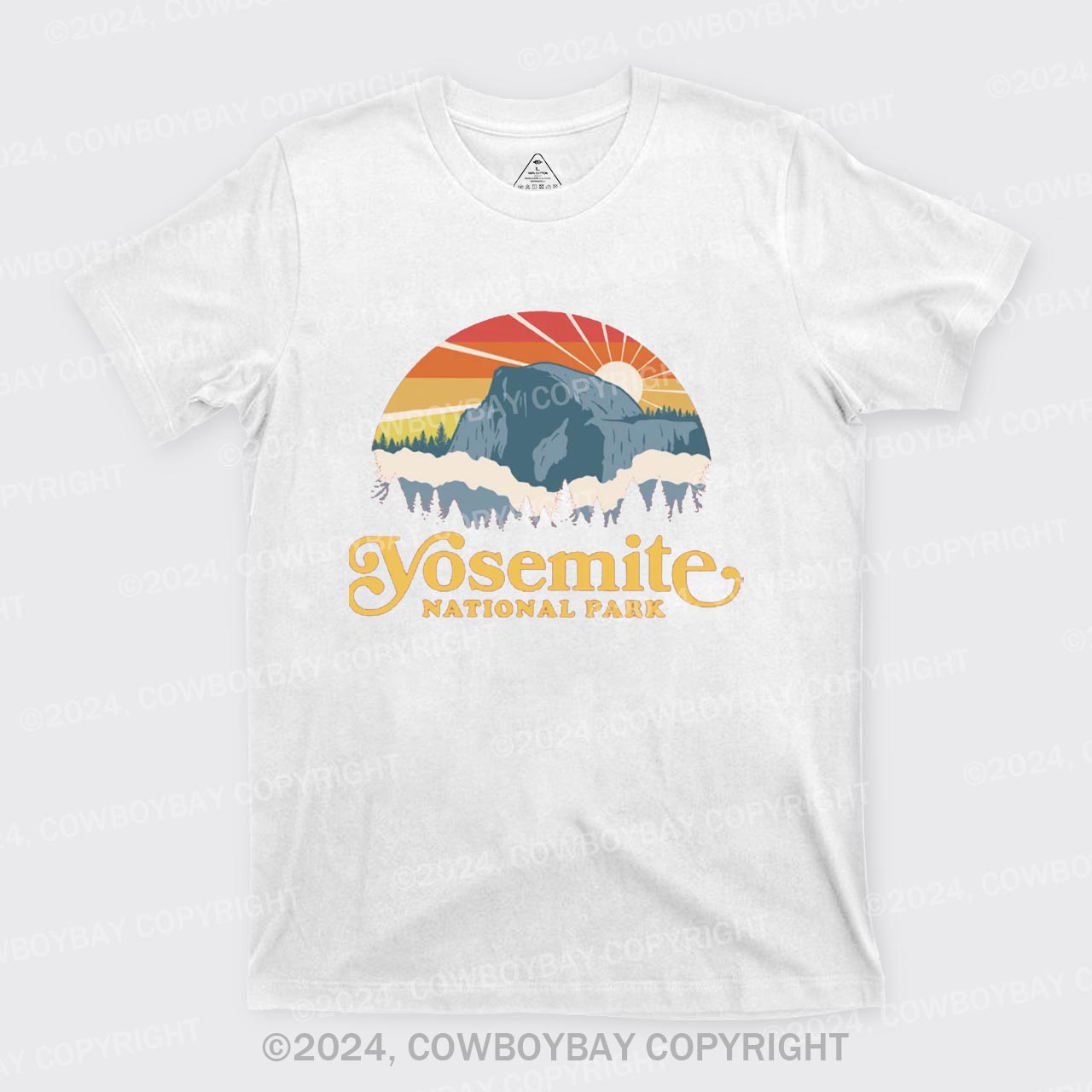 Yosemite Mountain Hiking T-Shirts