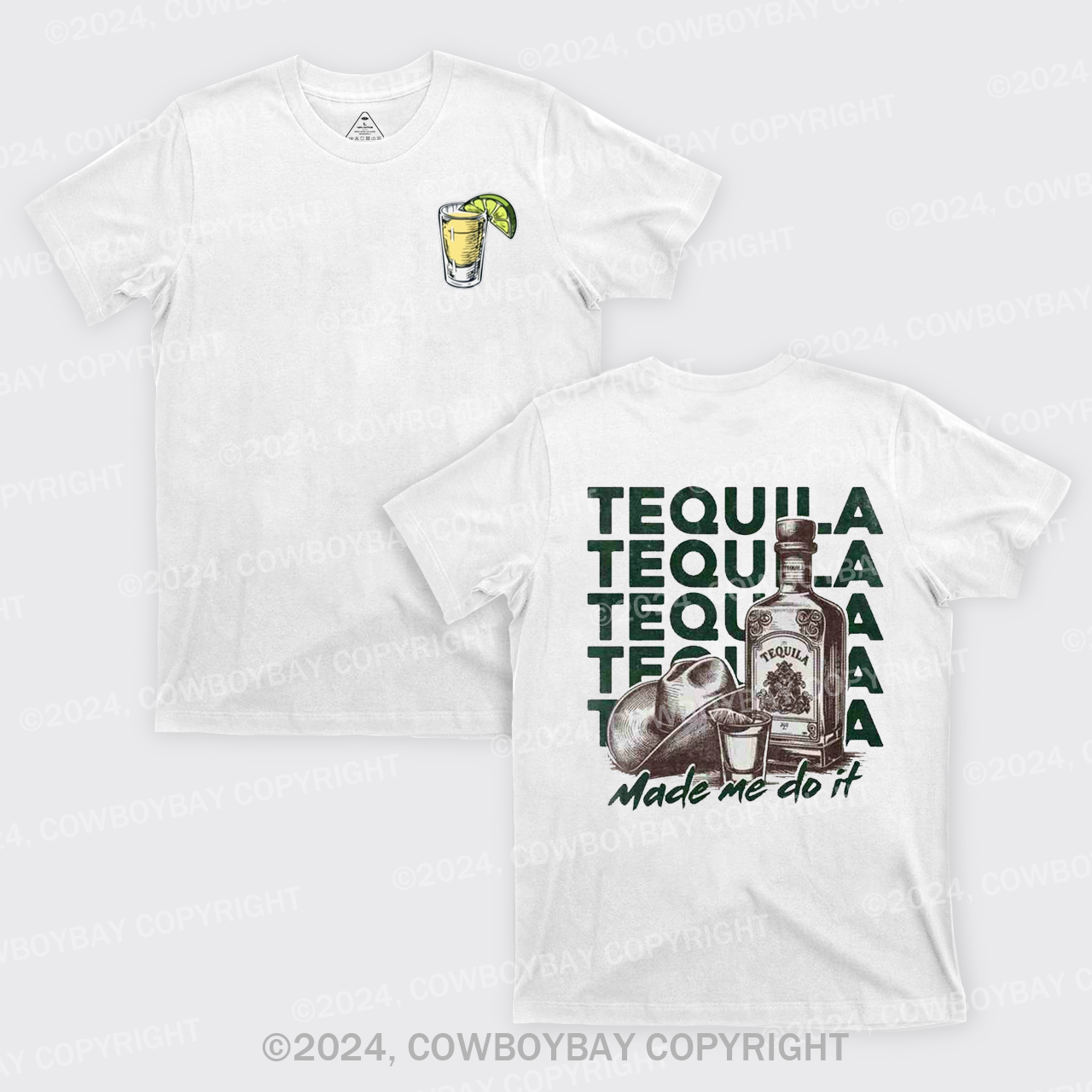 Cute Tequila Shot Lover T-Shirts