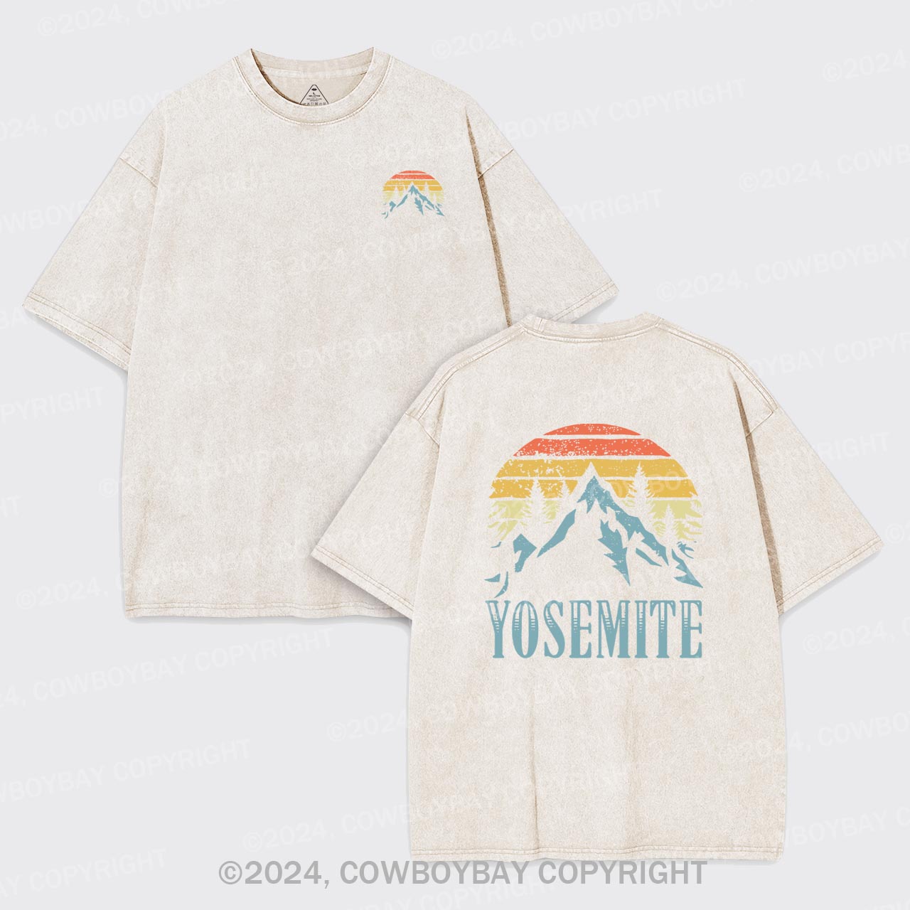 Yosemite Park Garment-dye Tees