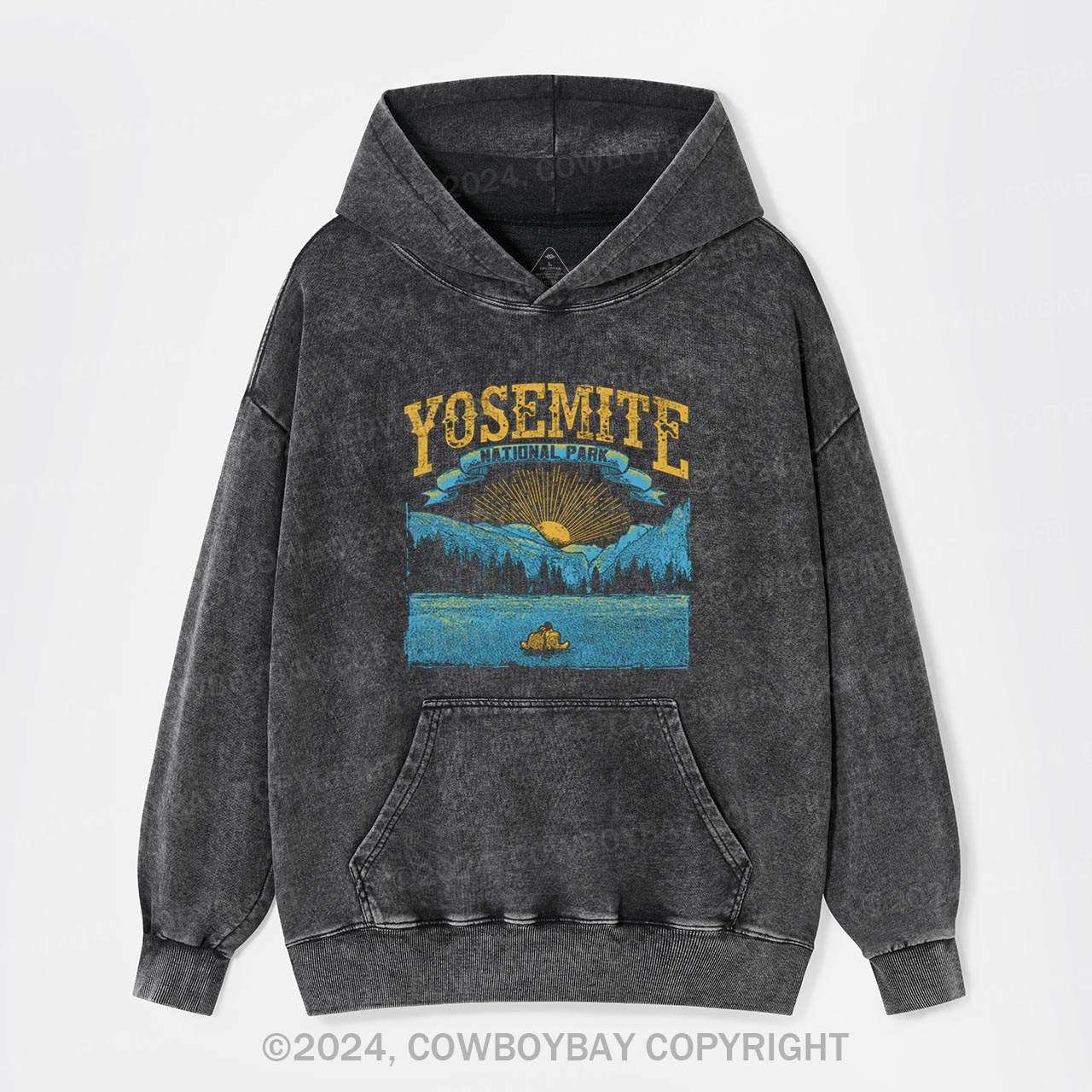 Yosemite National Park Garment-Dye Hoodies