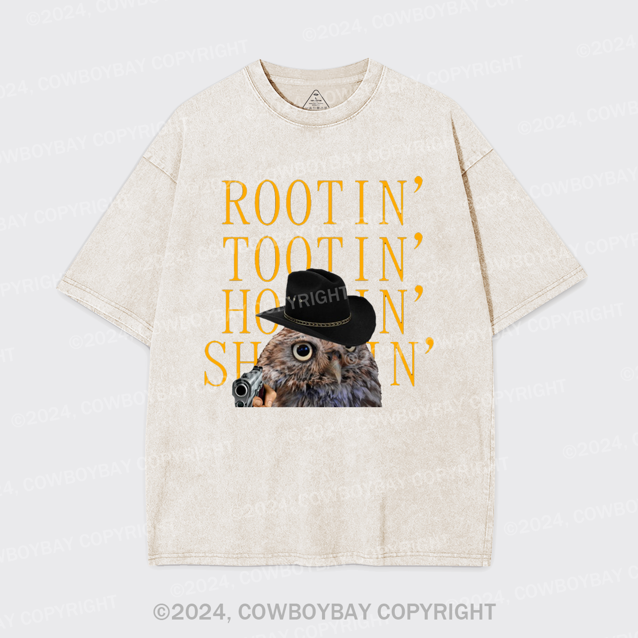 Rootin' Tootin' Hootin' Shootin' Garment-dye Tees