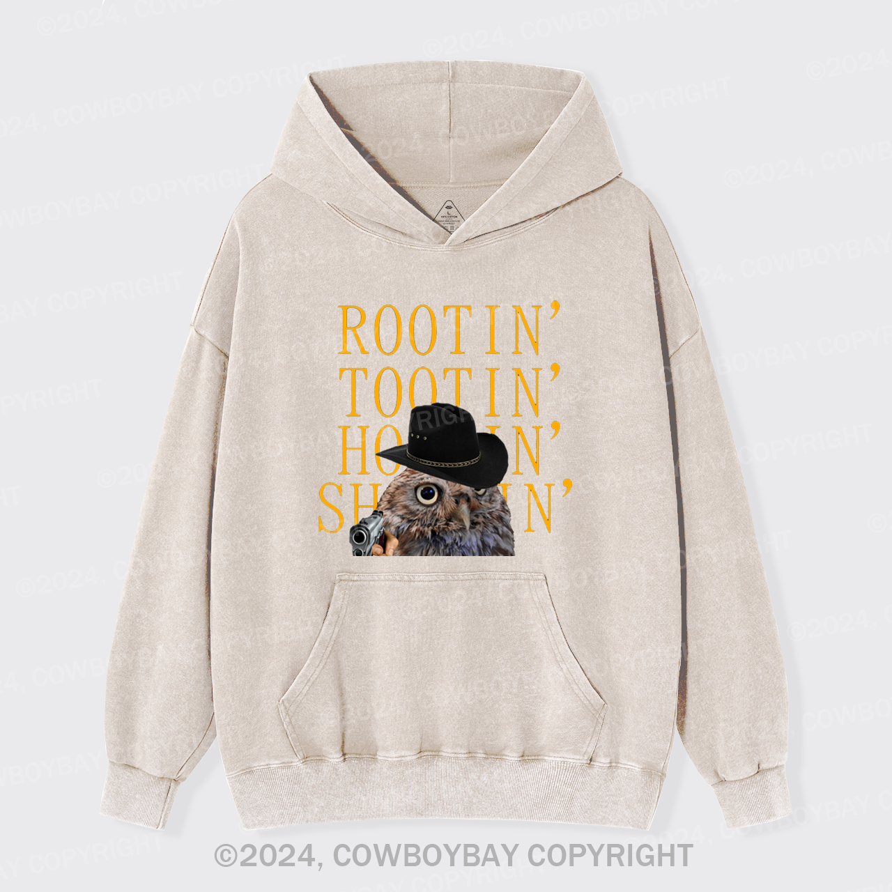 Rootin' Tootin' Hootin' Shootin'  Garment-Dye Hoodies