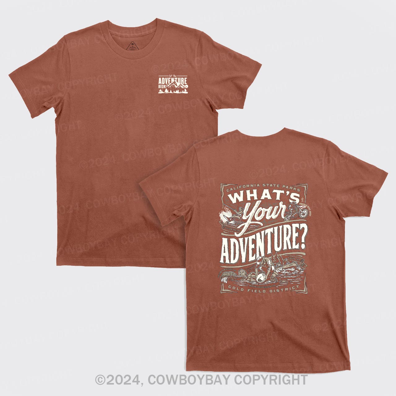 Let the Adventure Begin T-Shirts