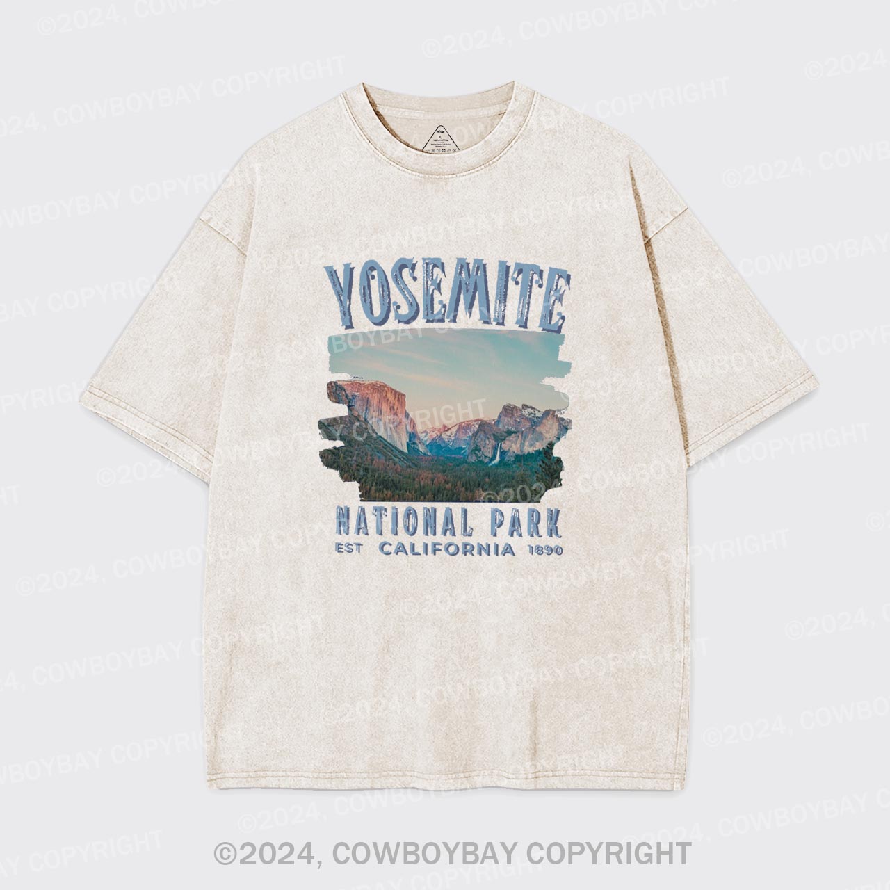 Yosemite National Park California Garment-dye Tees