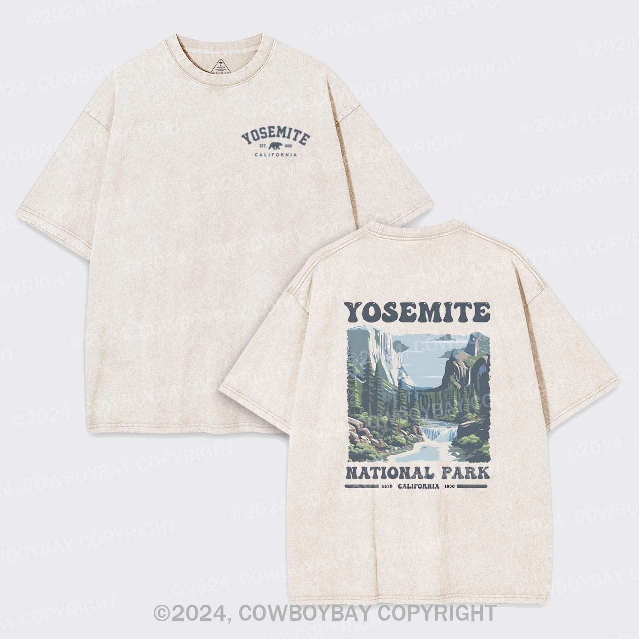 California National Park Garment-dye Tees