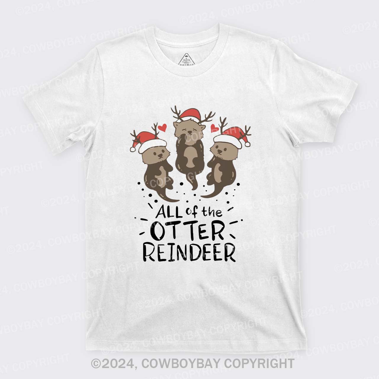 All Of The Otter Reindeer T-Shirts