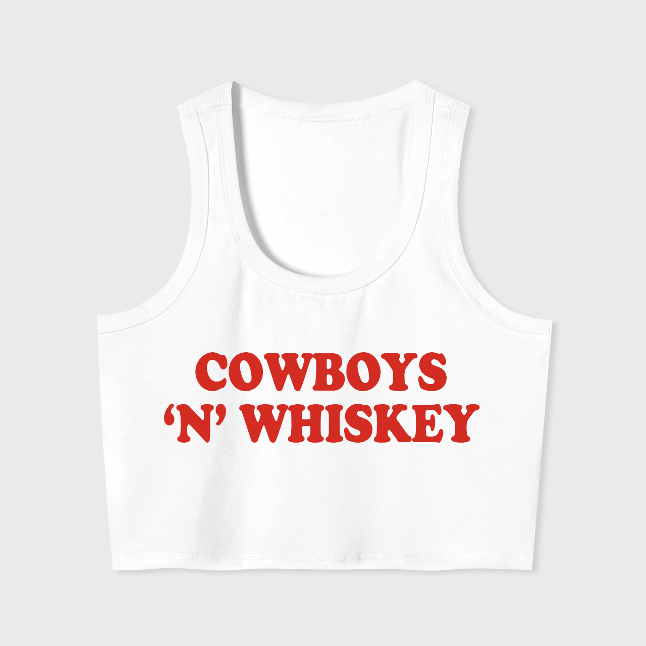 Cowboys And Whiskey Tank Top
