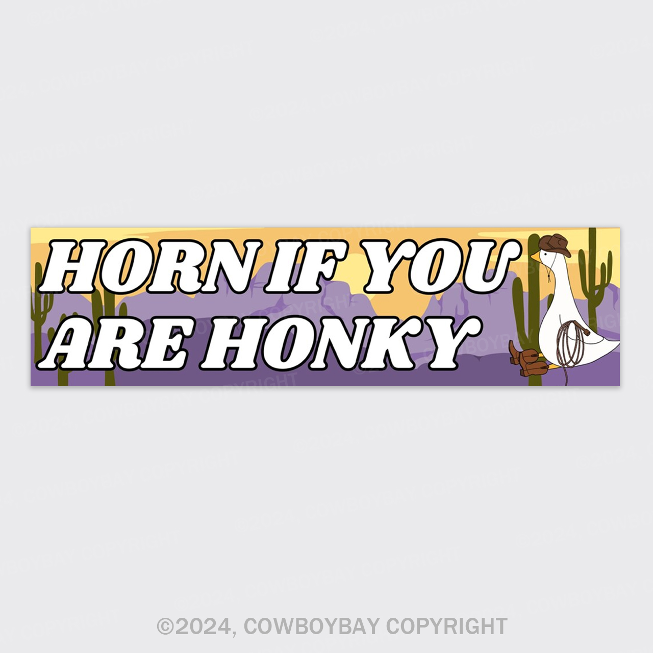 Horn If You Are Honky Bumper Magnet