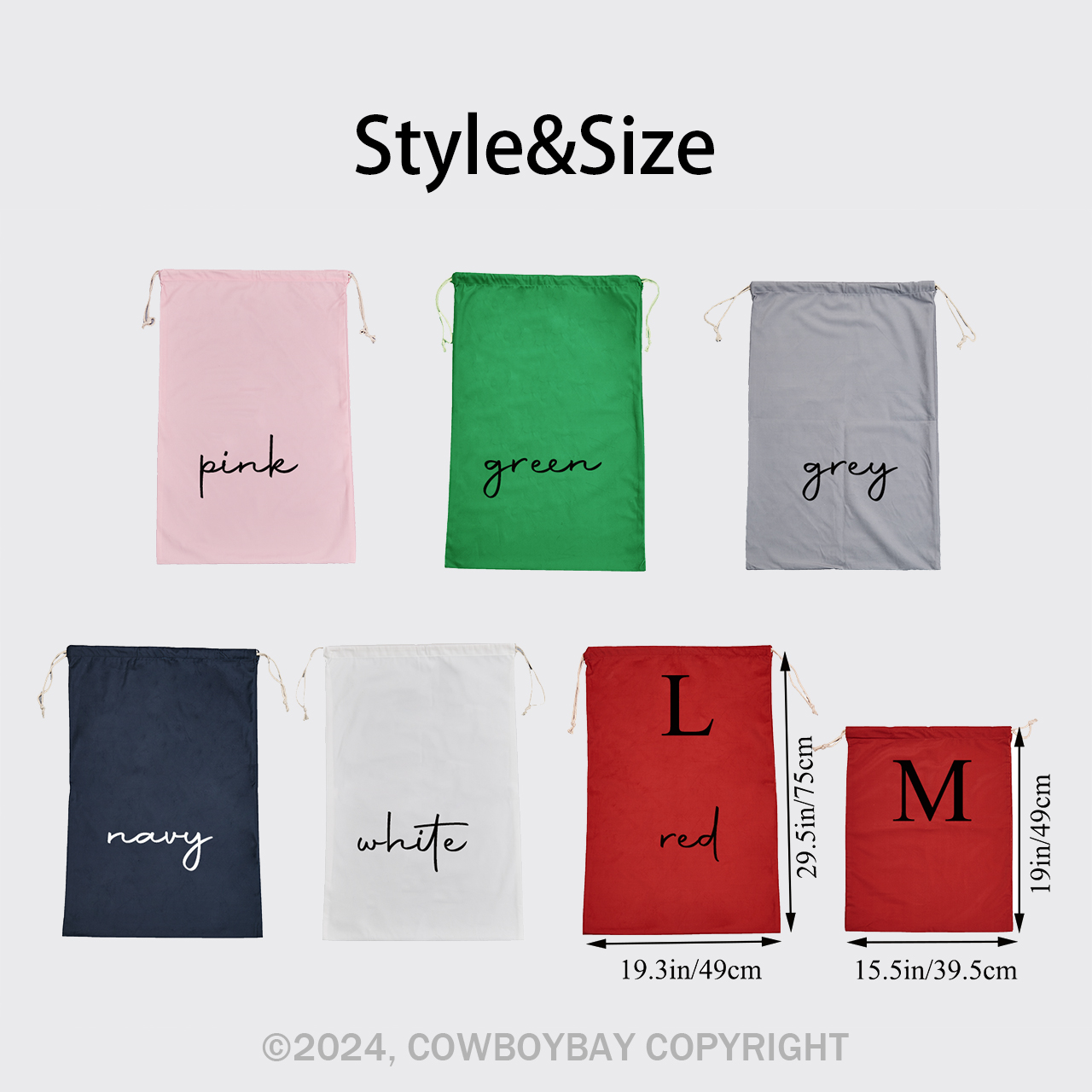 Personalized Christmas Santa Sack