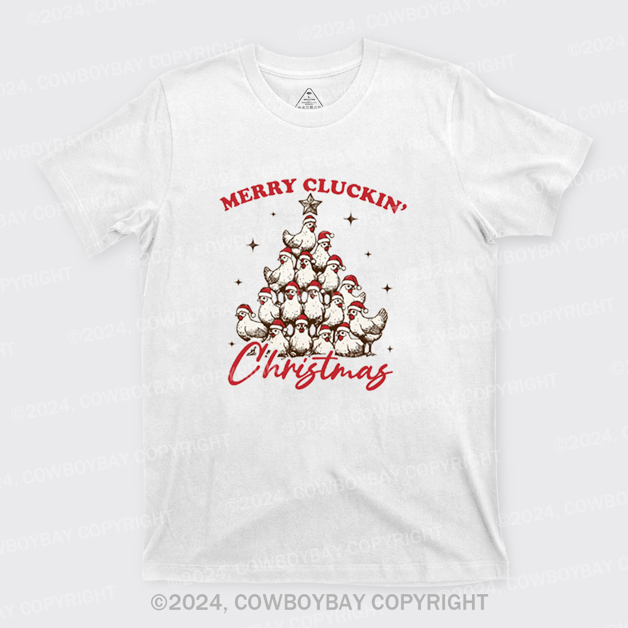 Merry Christmas Chickens T-Shirts