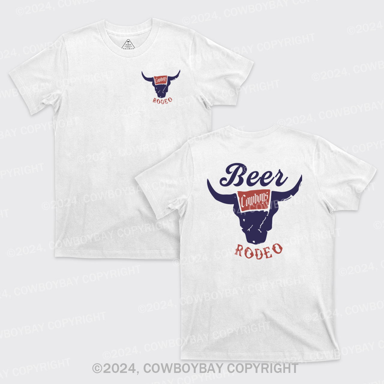 Retro Beer Rodeo Inspired T-Shirts