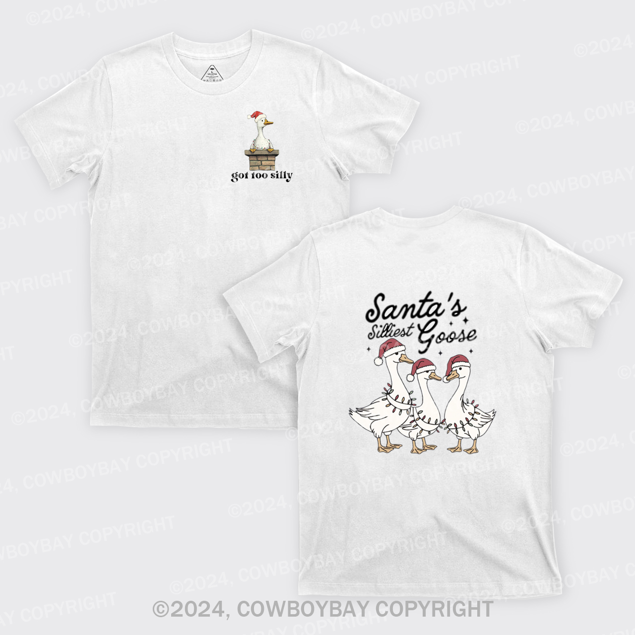 Santa's Silliest Goose T-Shirts