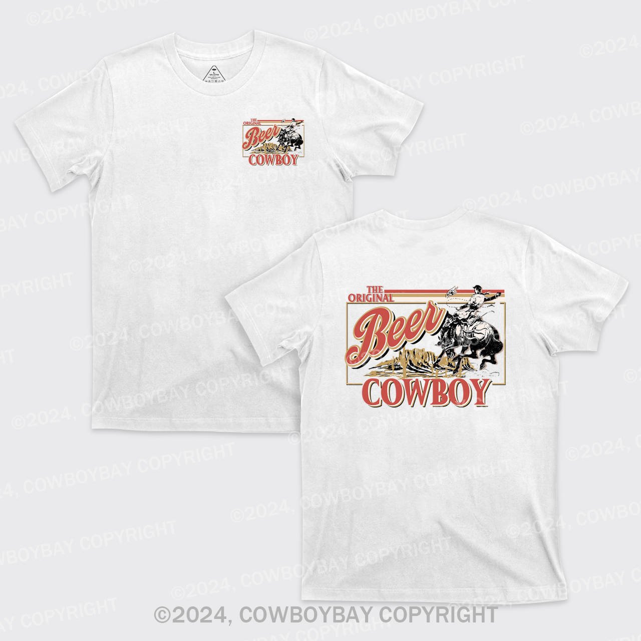 The Original Cowboy Men's Beer Shirts