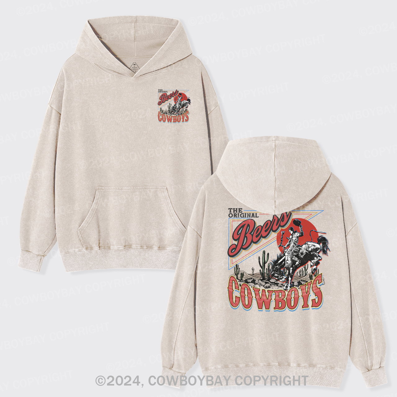 The Beers Rodeo Of Cowboys Hoodies
