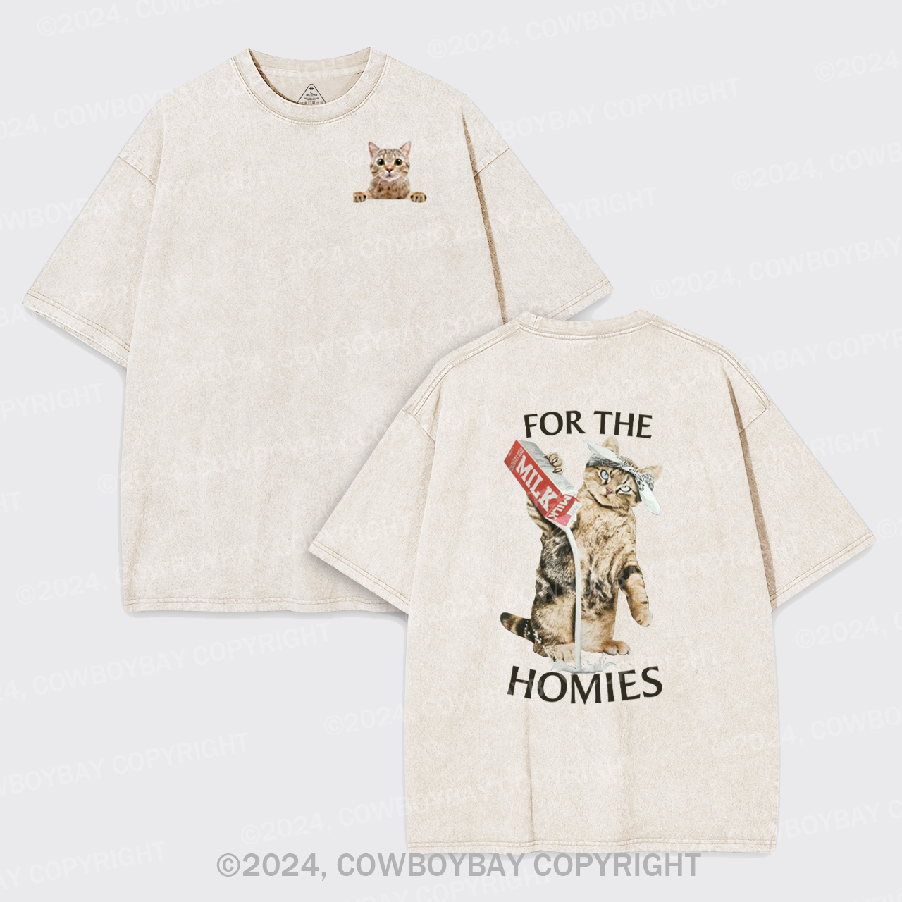 For The Homies Garment-dye Tees